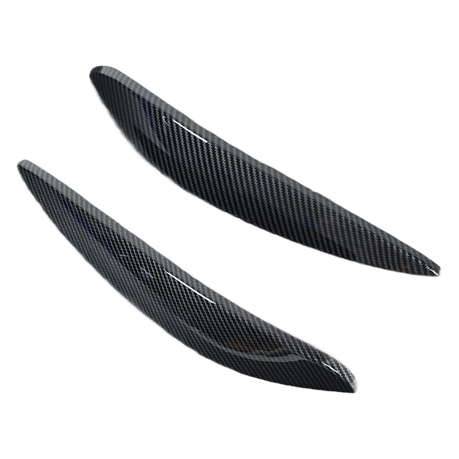 2x Scheinwerferblenden Links Rechts, Abs-carbonfaser-optik, Ersatz Für Smart 453, Fortwo, Forfour 2015-2020