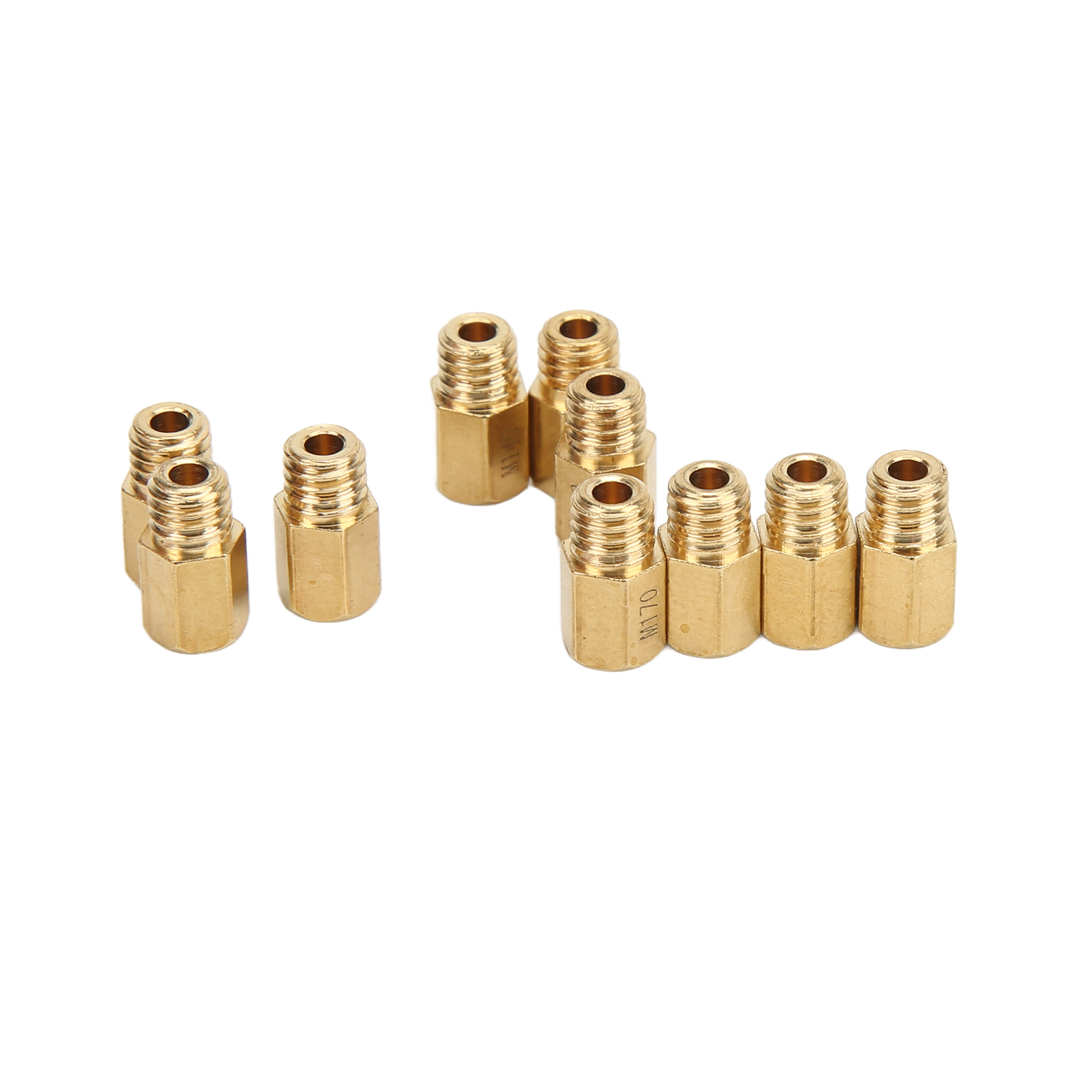 Satz Mit 10 Hauptdüsen Aus Metall, Gewinde 5,2 X 0,75 Mm, Ersatz Für Mikuni Vm Tm Tmx Vergaser