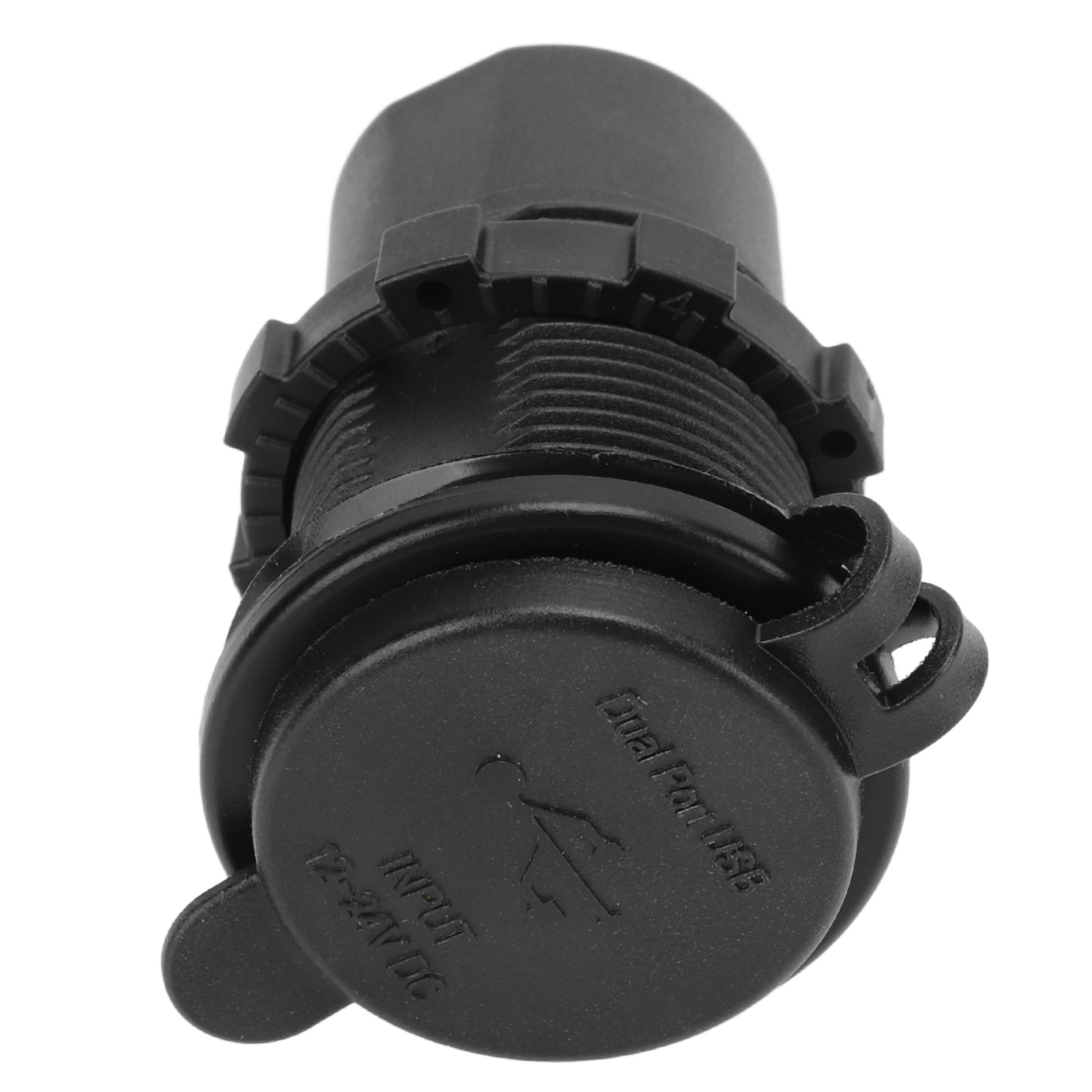 60-w-schnell-usb-autoladegerät (12–24 V) Mit Qc4.0 Pd-anschluss, Blauer Stecker, Für Wohnmobil, Boot, Motorrad, 60 Cm Kabel