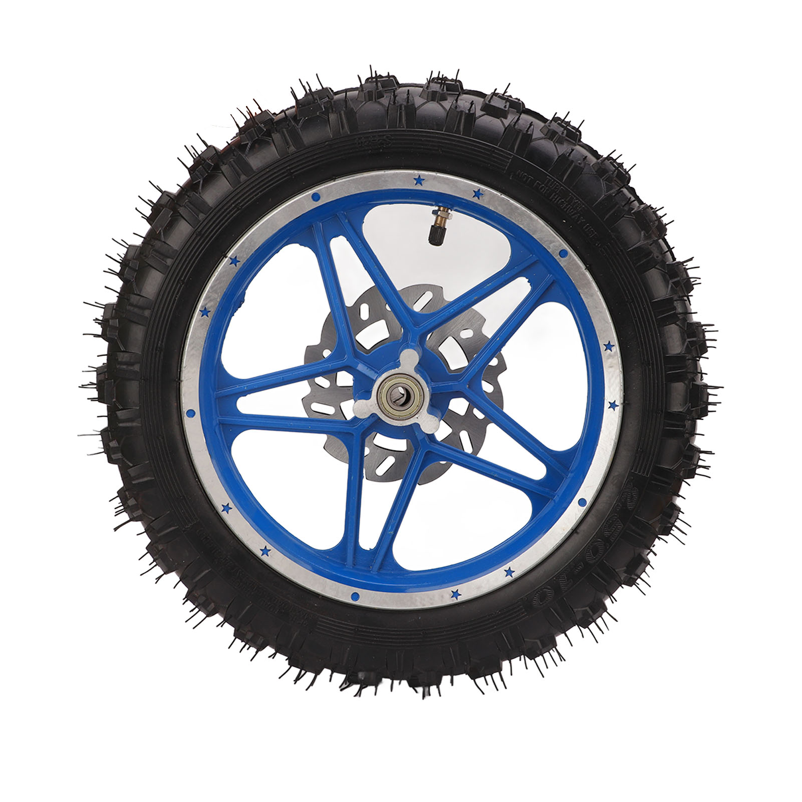 2,5-10 Motorrad-vorderrad Mit Scheibe, Ritzel, Lager, Felge Und Reifen, Montiert Für Offroad-, Quad- Und Moped-fahrzeuge.
