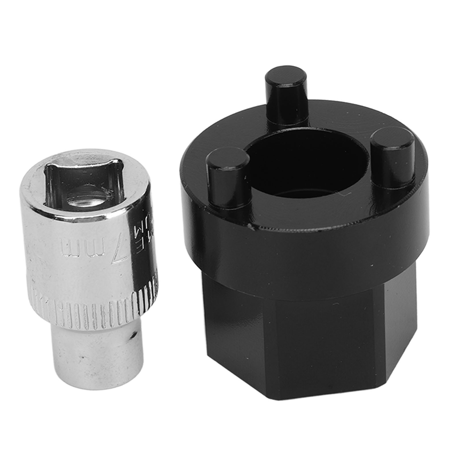 Ausbausatz Für Die Kupplungsnabe Des Klimakompressors, 7-mm-steckschlüssel, 3/8-zoll-antrieb, Für Denso-kompressoren Ohne Kupplung, Nabe 5se09c 5se12c, Ausbauwerkzeug, Hochbelastbarer Stahl.