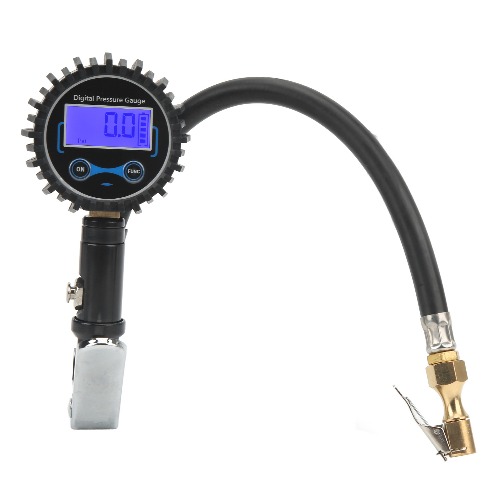 Reifenfüller (0-200 Psi) Mit Digitalem Lcd-manometer, 4 Druckeinheiten, Für Motorrad, Auto, Lieferwagen, Lkw Und Bus