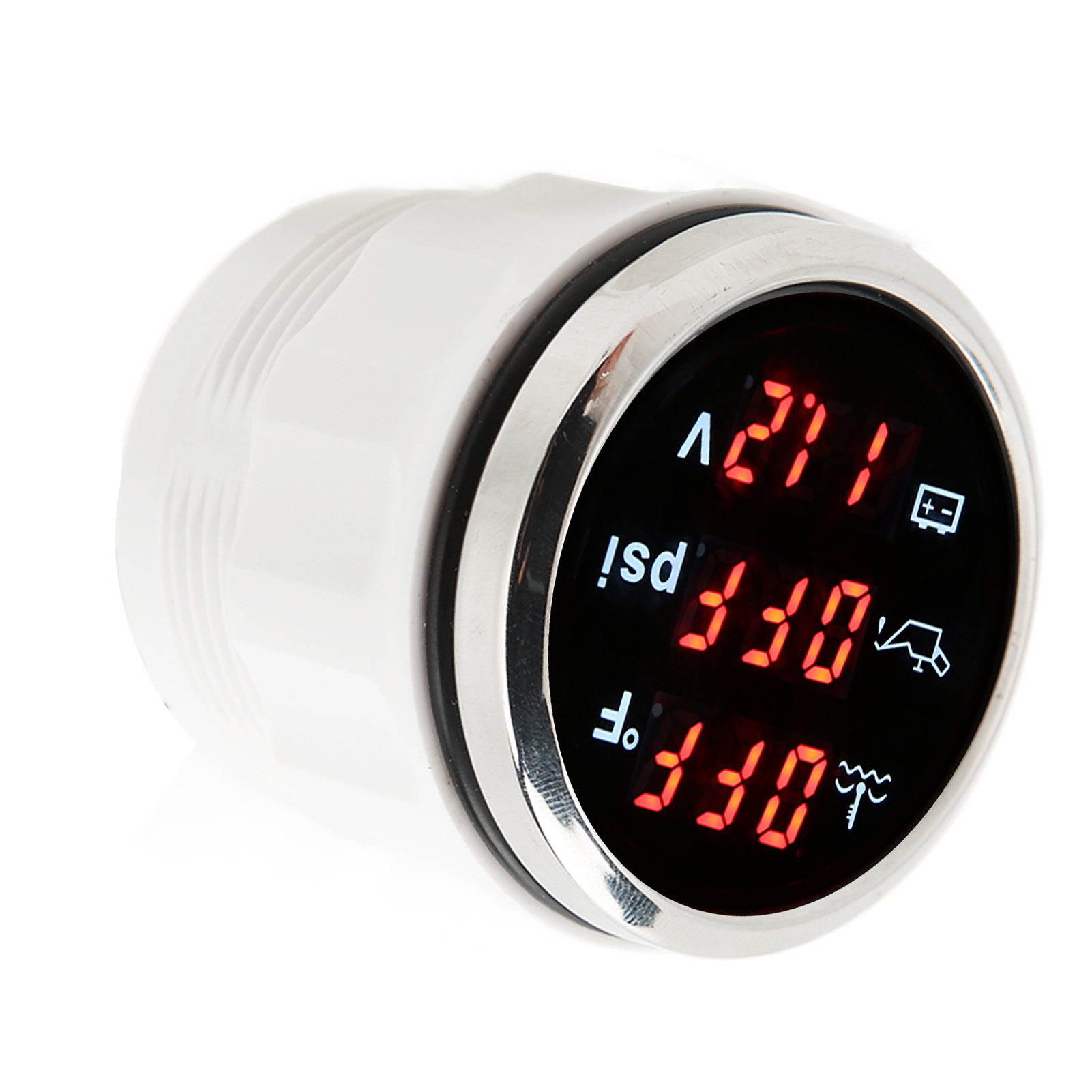 52-mm-3-in-1-hochpräzisions-digital-wassertemperaturanzeige (dc 9–32 V) Für Boote, Yachten, Segelboote, Autos, Motorräder Und Wohnmobile