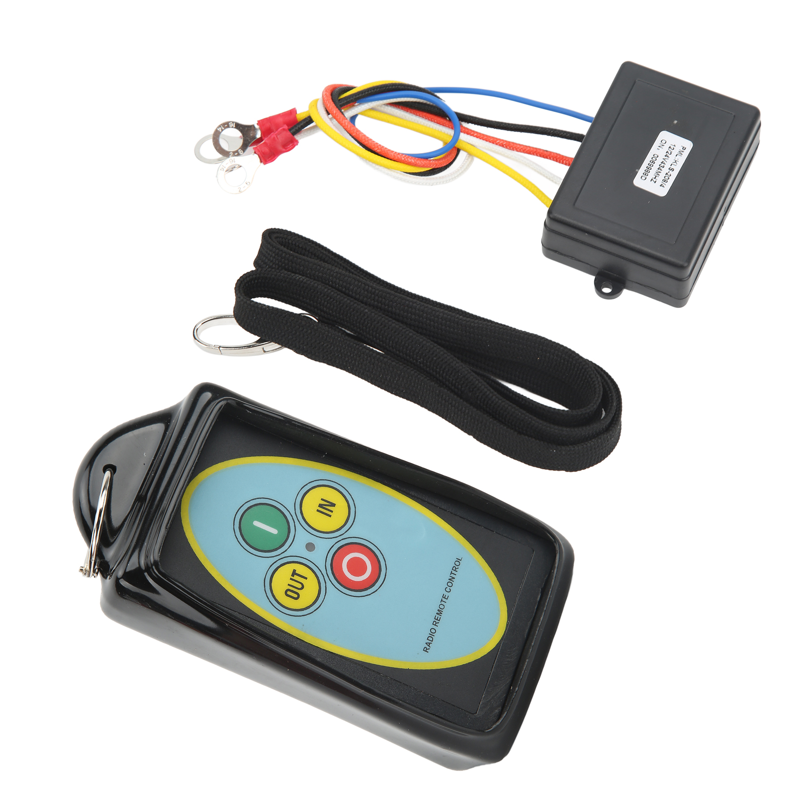 Kabellose Fernbedienung Für 12v/24v-seilwinden, 23 M Reichweite, 434 Mhz, Kompatibel Mit Tuff Stuff-seilwinden, Fernbedienungsset