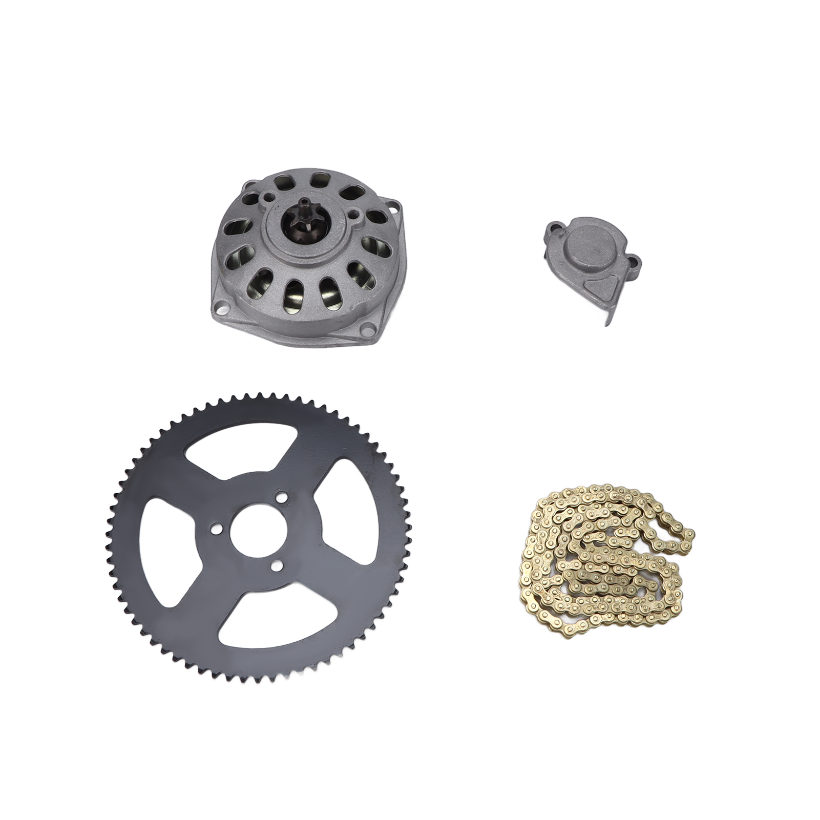 68t Ritzel Und 6t Kupplungsglocke, 25h Ritzel Für 47cc 49cc Mini Pocket Bike Motorrad, Quad Atv, Hinterradgetriebe, Antriebskette.