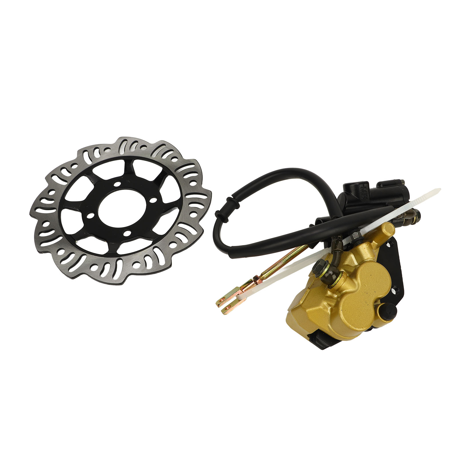 Hydraulischer Hinterrad-scheibenbremssattel Mit Hauptbremszylinder Und Bremsscheiben, Komplettset Für Crf50 Crf70