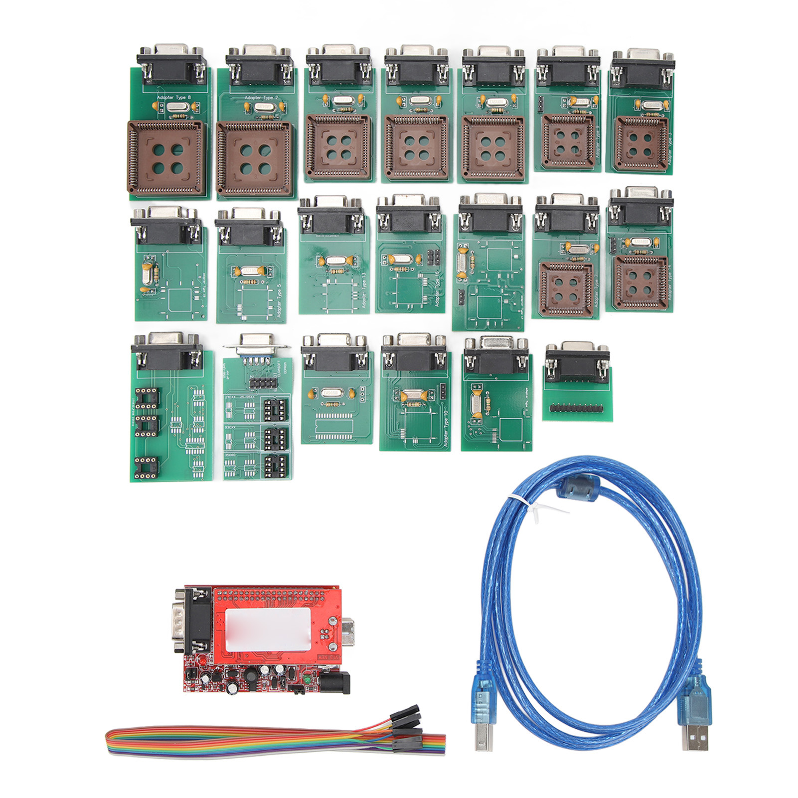 Upa Usb-steuergeräteprogrammiergerät Mit Eeprom V1.3-adapter, Schnelle Lese-/schreibschnittstelle 2.0 Für Kraftfahrzeuge