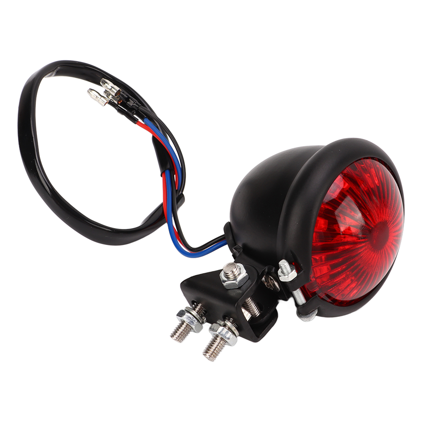 Rundes Retro-led-motorradrücklicht, Universelles 12v-brems- Und Positionslicht, Integrierter Blinker Für Custom-, Chopper- Und Cafe-racer-motorräder, Motorradsignalleuchte.