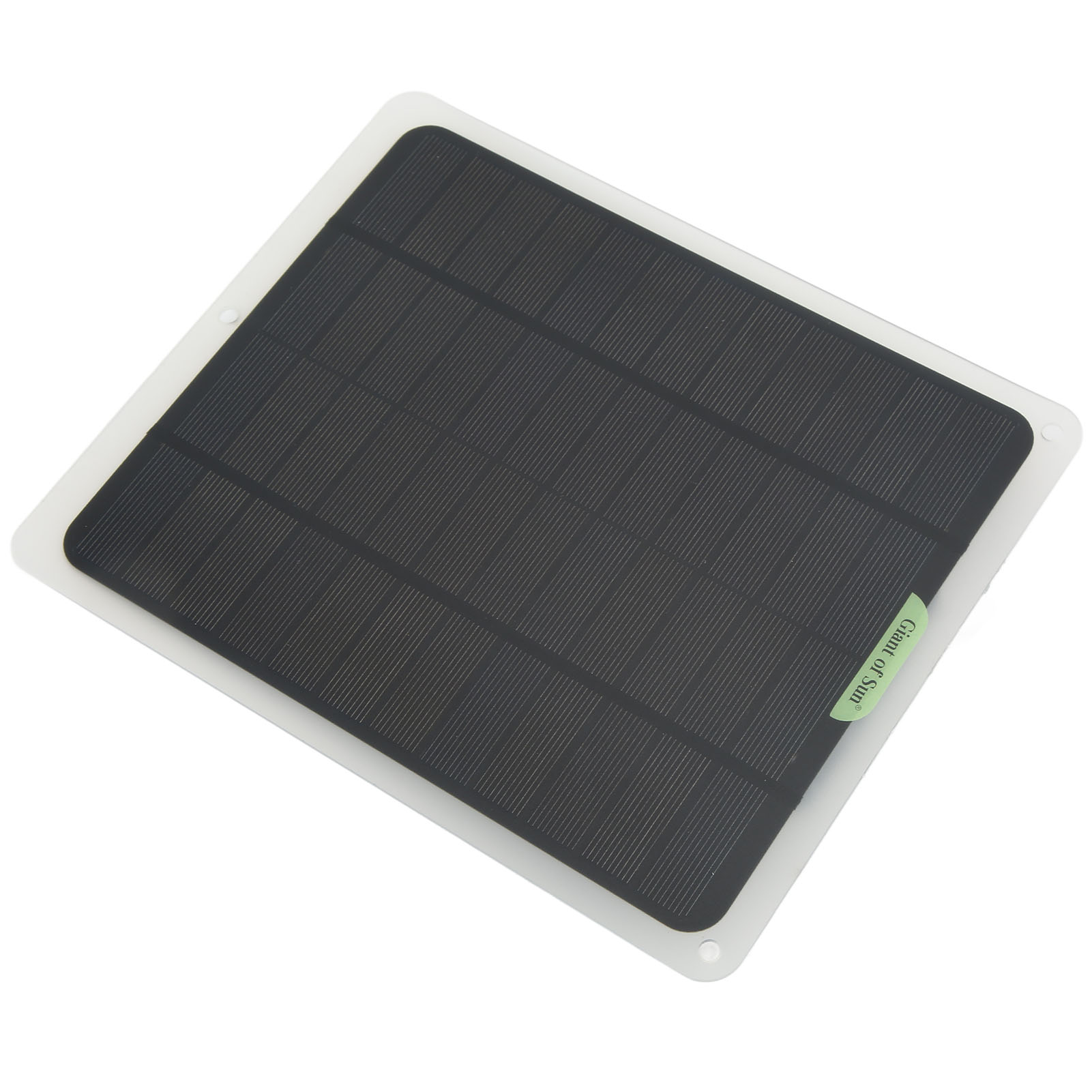 Tragbares 12v 20w Solarladegerät-set Mit Monokristallinem Panel, Zwei Usb-ausgängen Und Batteriewartung Für Wohnmobil, Auto Und Boot