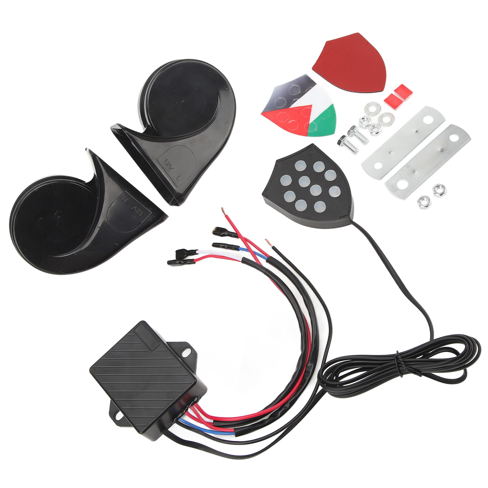 12v 150db Elektrische Hupe Mit Fernbedienung, Universell Für Pkw, Limousinen, Lkw Und Suvs