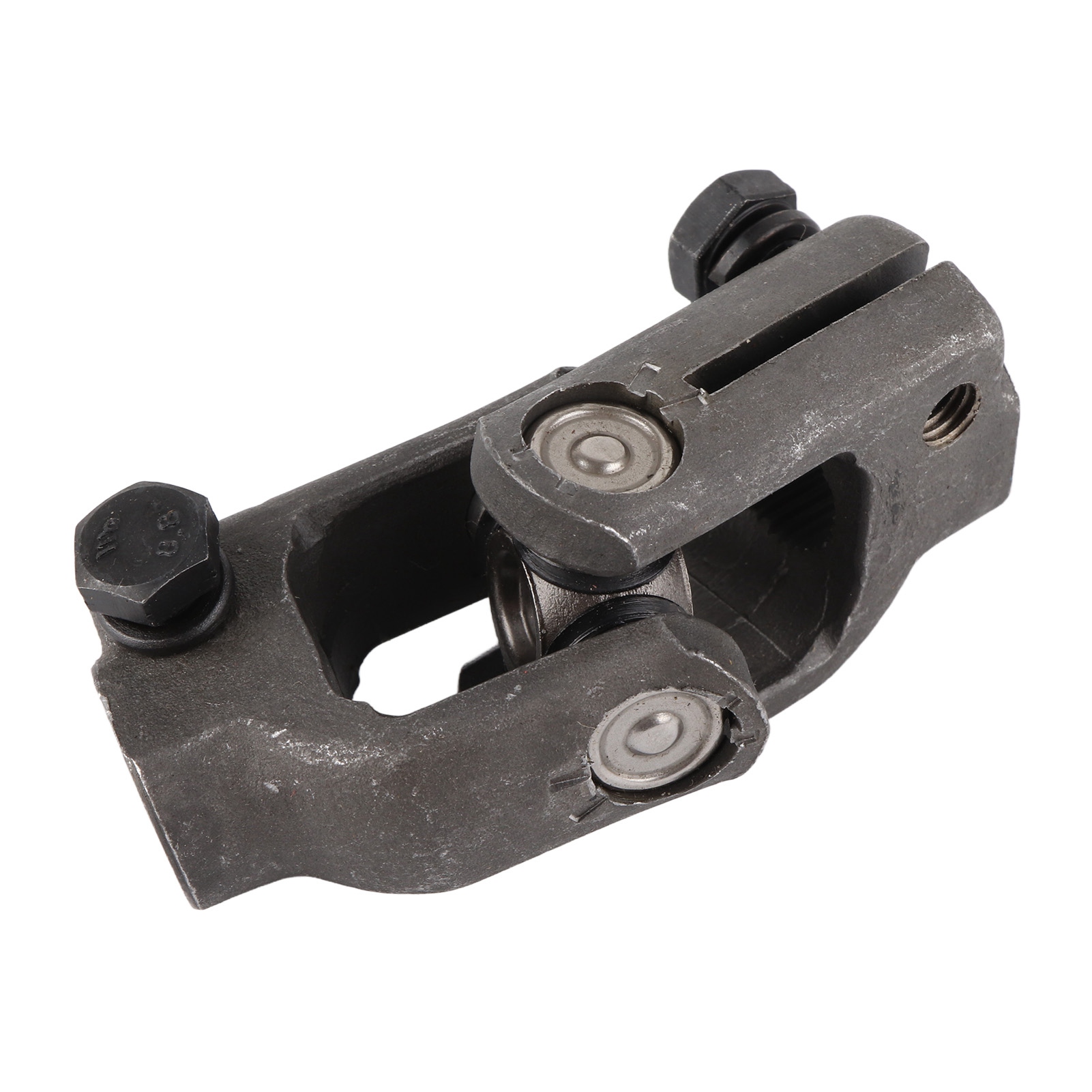 Satz Mit 2 Universellen 14-mm-doppel-d-lenkkugelgelenken, Phosphatiert, Für Atv, Utv, Go-kart