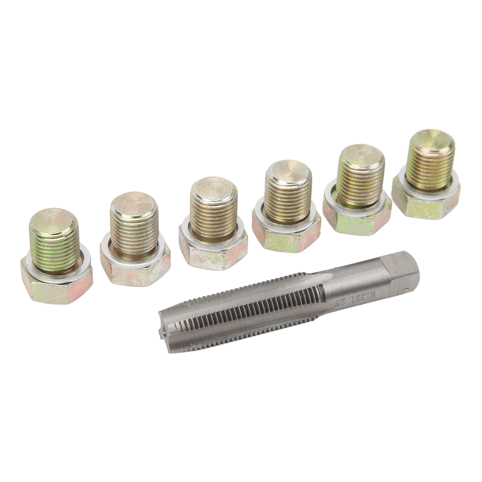 13-teiliges Gewindereparaturset Für Ölablassschrauben M13 X 1,5 Mm, Gewindeschneidwerkzeug Für Die Ölwanne, Nachbearbeitungsschraubensatz.