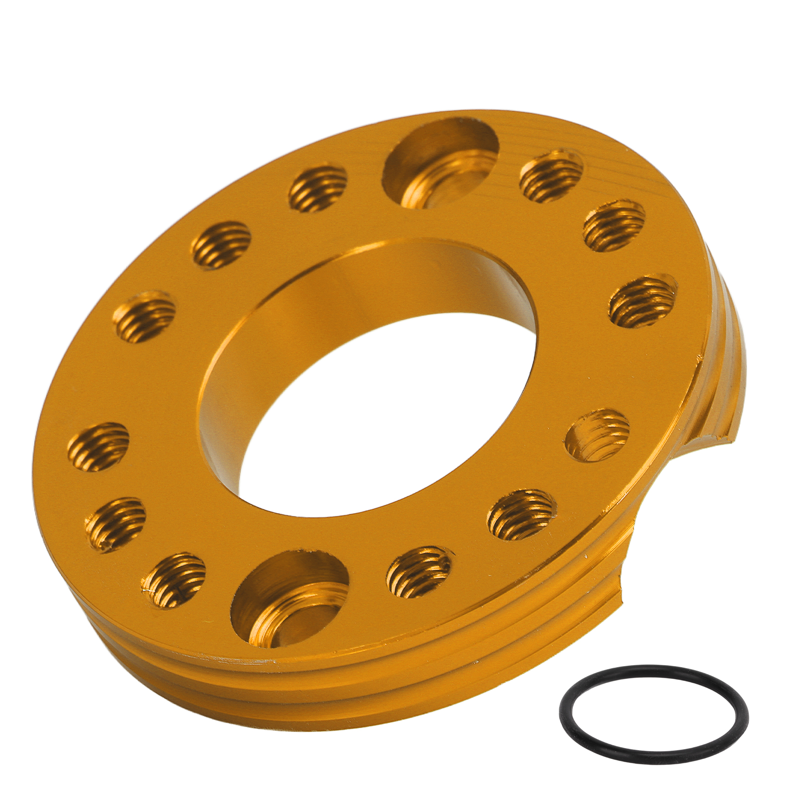 Ansaugkrümmeradapter, 28-mm-distanzstück, Drehtellerersatz Für Xr50-vergaser, Gelb, Motorzubehör