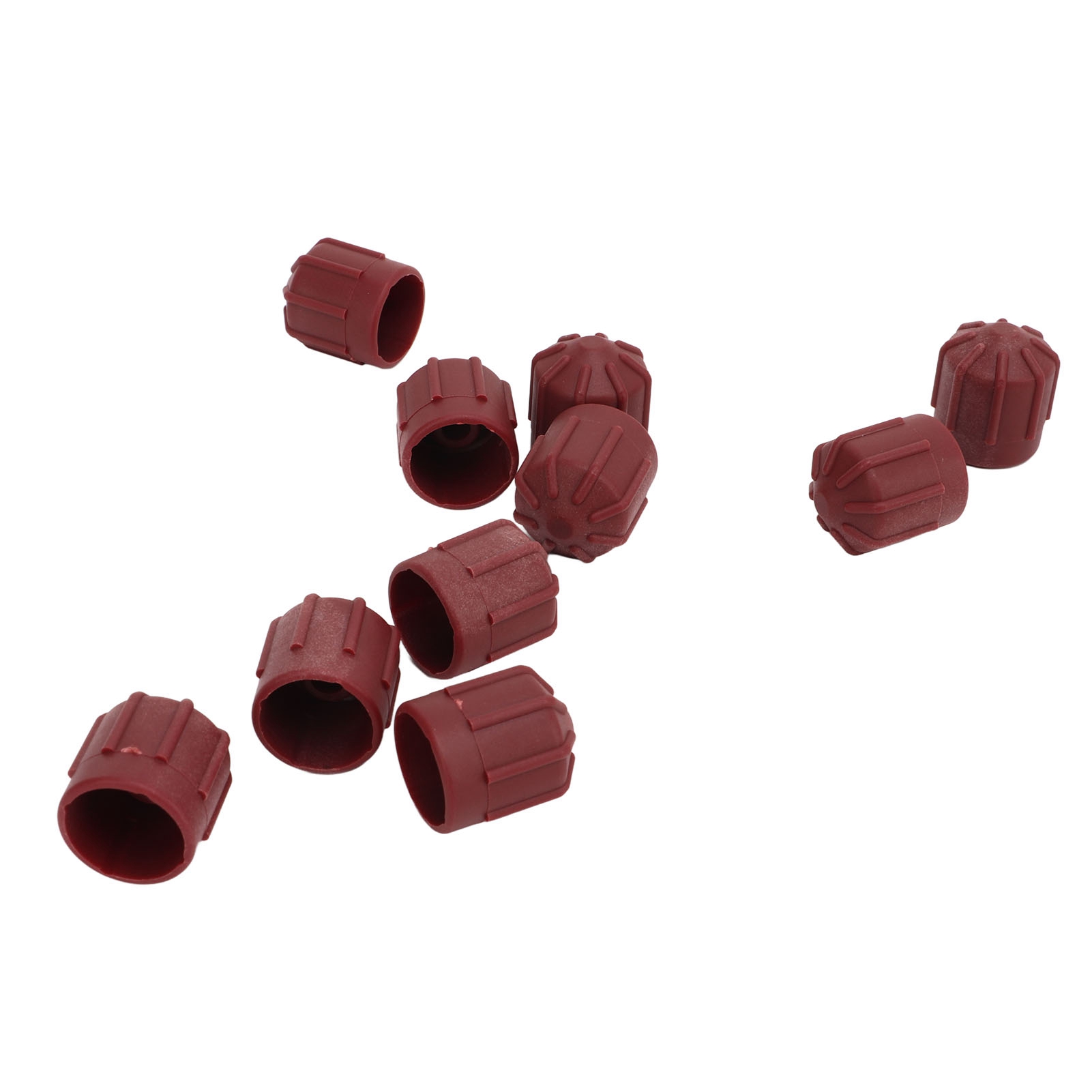 50 Abs-klimaanlagenventilkappen, M10x1 Universal-kfz-stecker, Schlauchschutz, Stahlbefestigung