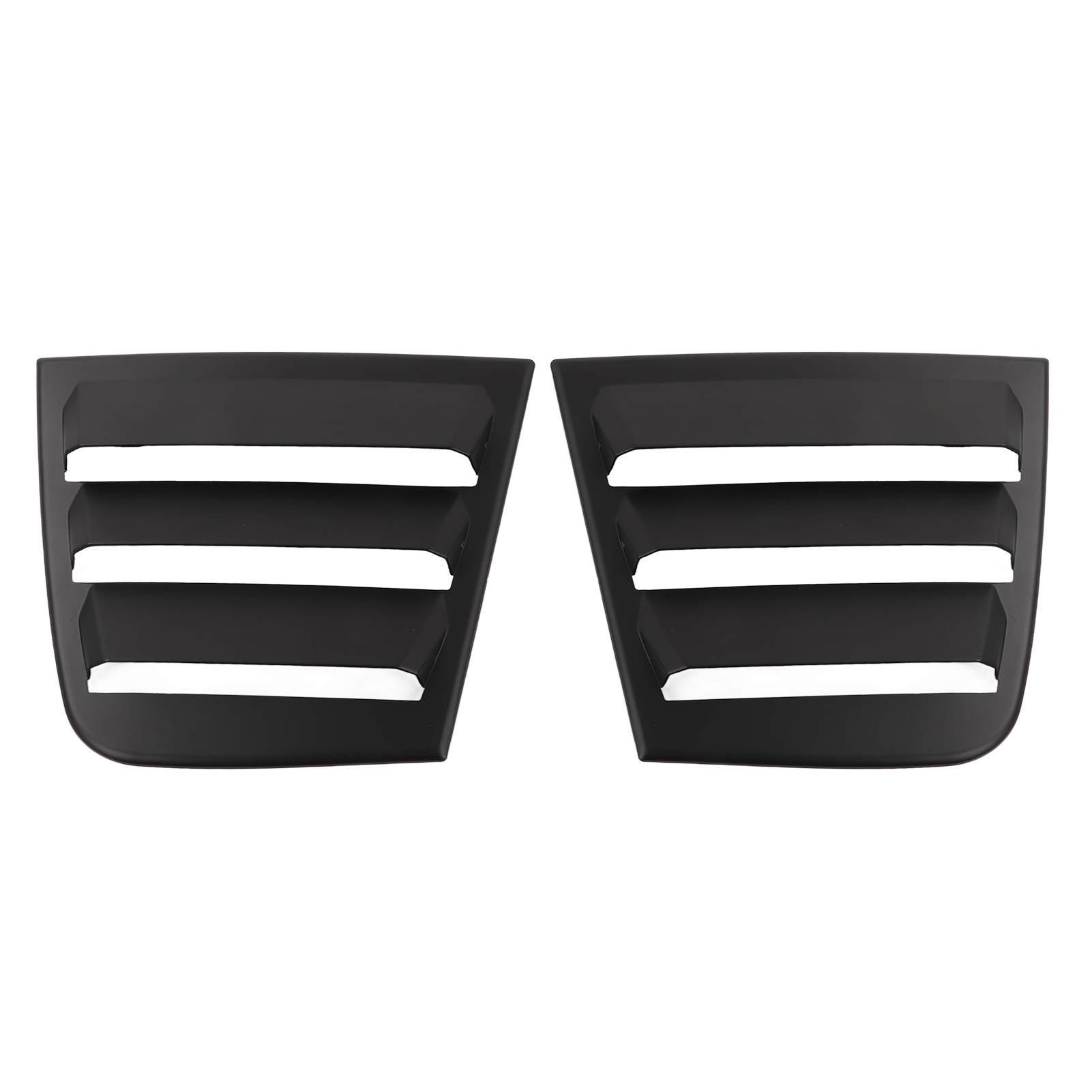 2x Kratzfeste Abs-seitenwindabweiser, Fensterlamellen, Belüftungs-sonnenblenden, Ersatz Für Dodge Charger 2011–2021, Schwarz