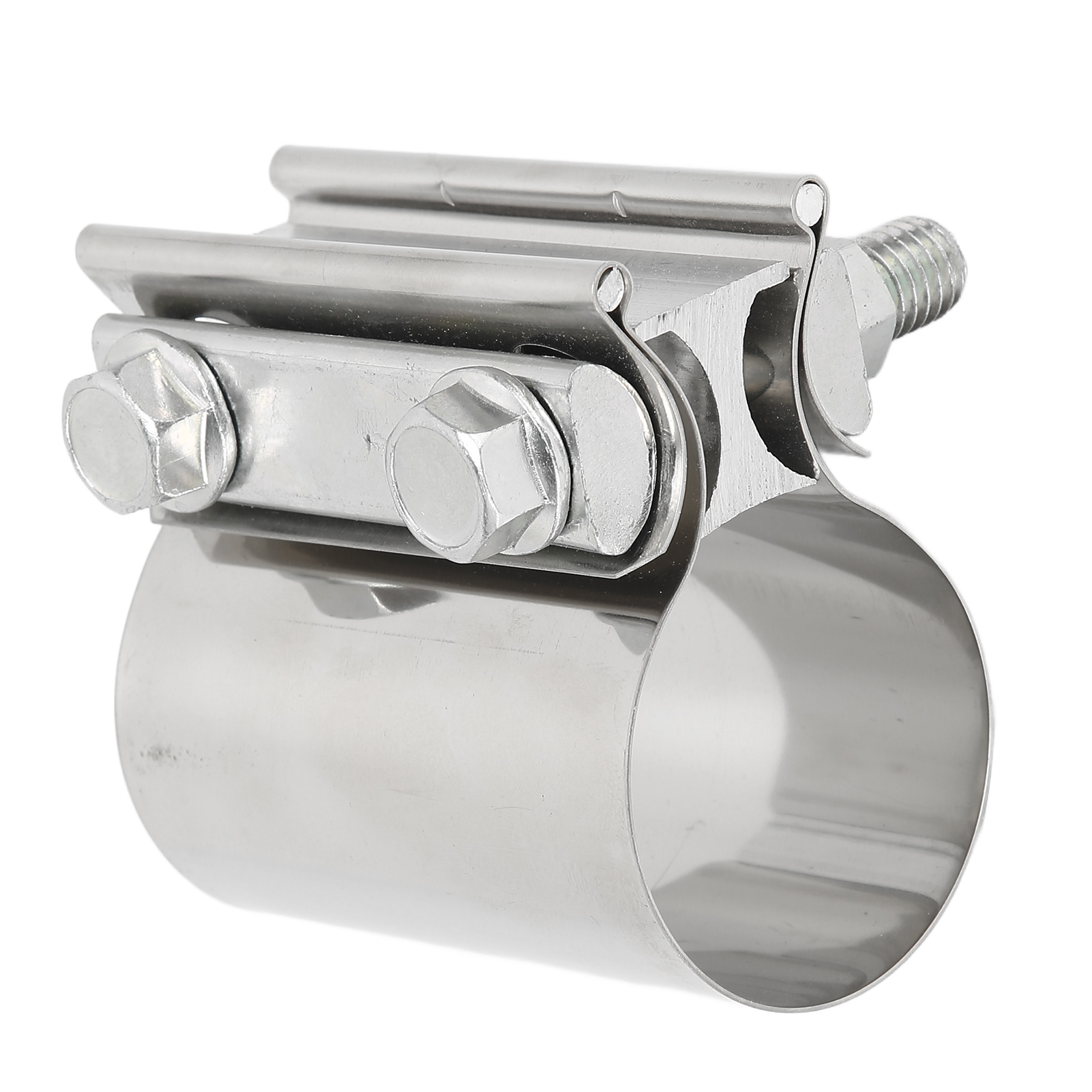 Universal-auspuffschelle Aus Edelstahl Für Schalldämpfer, Rohre Und Krümmer, 2 Zoll/5,08 Cm