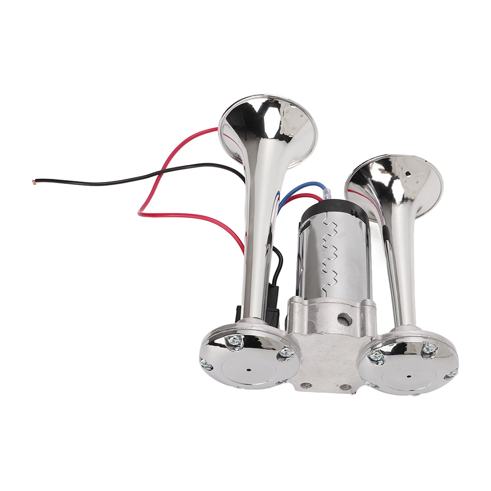 12v 130db Extrem Leistungsstarkes Doppelhorn-edelstahl-horn-set Für Lkw, Boot Und Auto