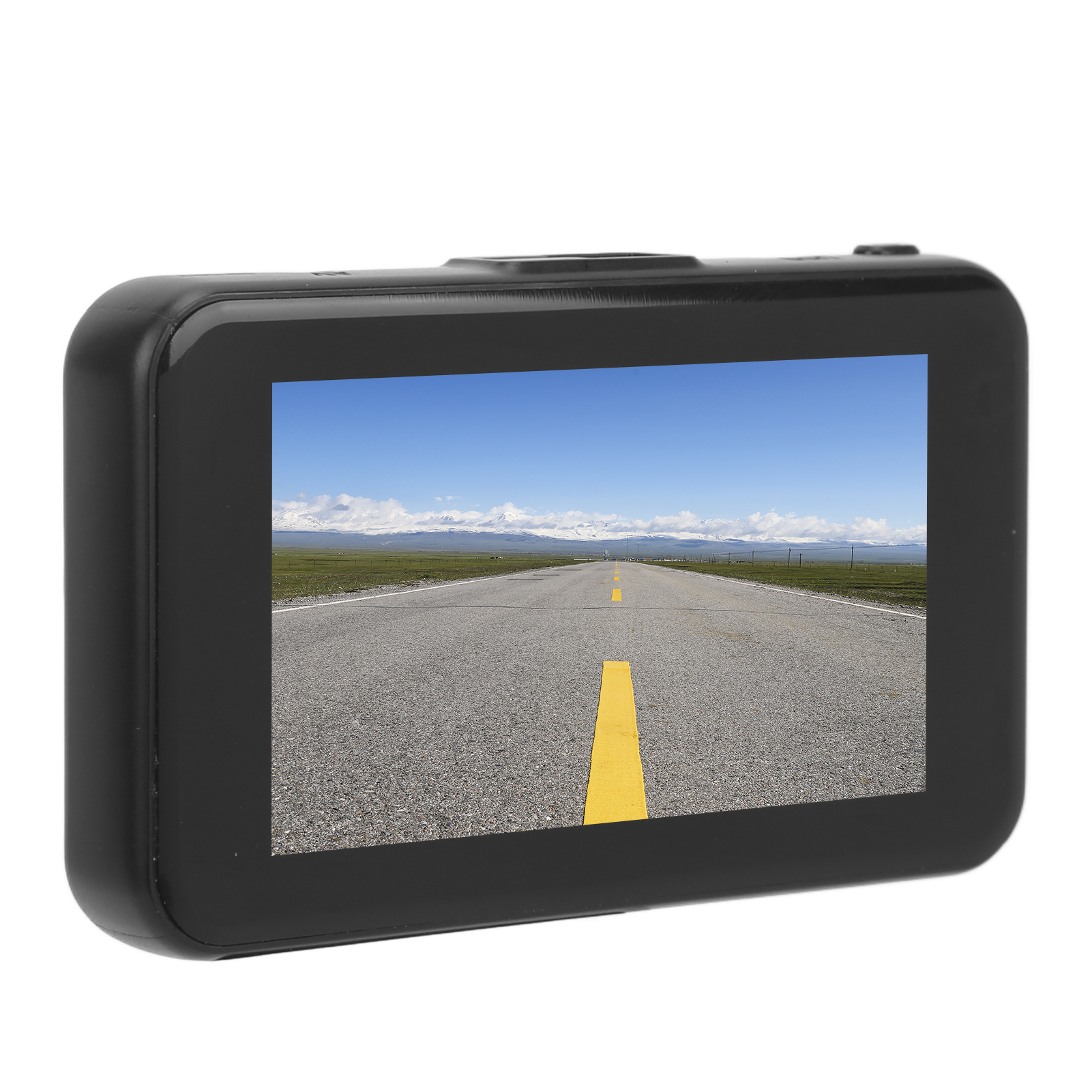 1080p Hd-autokamera, 3-zoll-bildschirm, Dual-objektiv, G-sensor, Loop-aufnahme, Dashcam Mit Rückspiegel