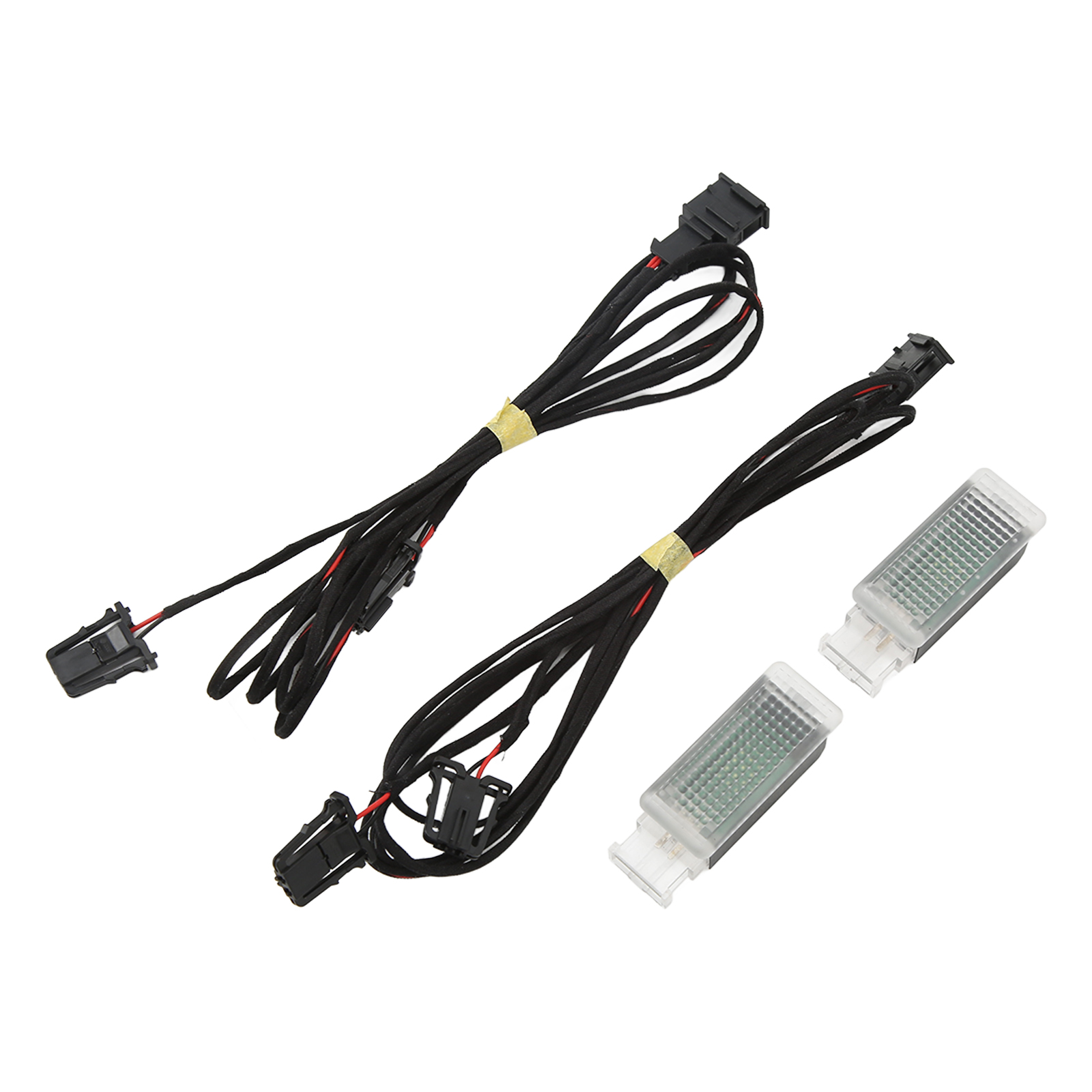 Ambientebeleuchtung Für Den Hinteren Fußraum 5gg947409 Mit Anschlusskabelbaum, Ersatz Für Vw Golf Mk7 2014-2018, Led-innenbeleuchtung, Kompatibles Set.
