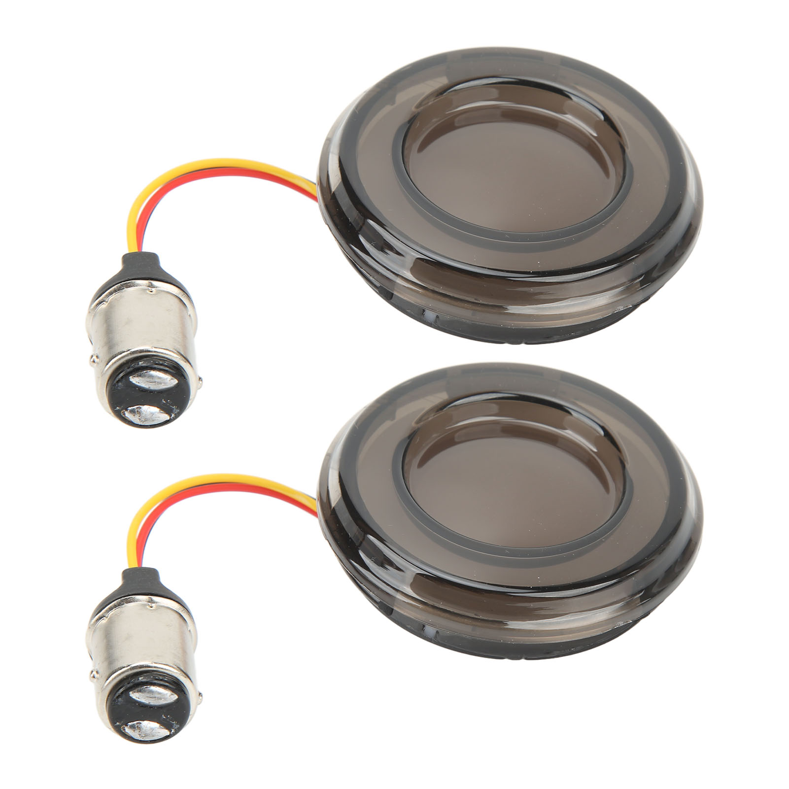 Ultra Limited Edition Led-motorradblinker, Gelbe Und Rote Wasserdichte Kontrollleuchten, Motorradzubehör