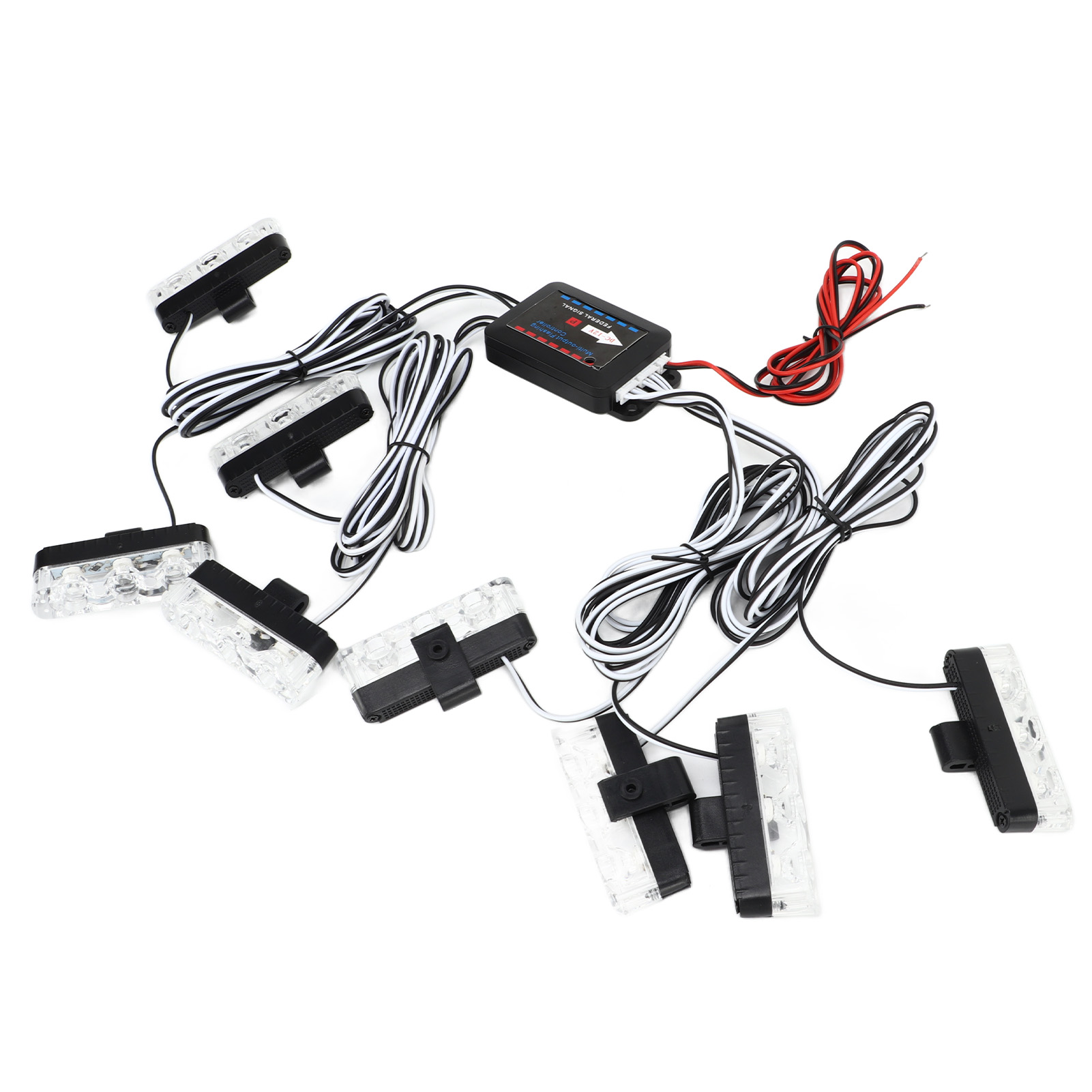 12v-notleuchten Für Autos, 24 Helle Leds, Ip67 Wasserdicht, 6000k, Universell Für Lkws, Atvs Und Utvs