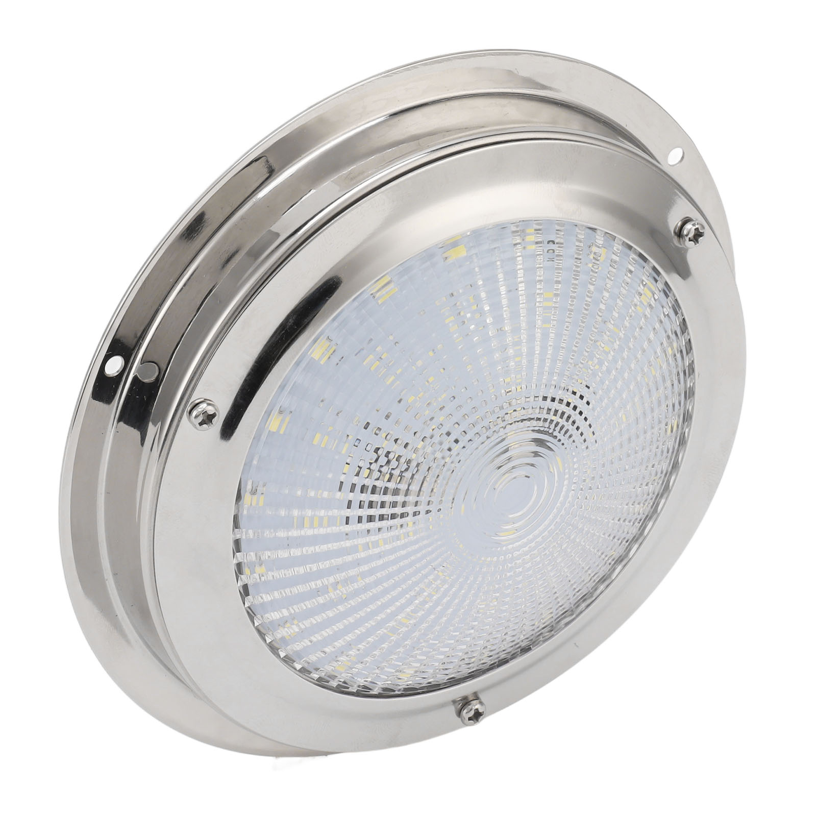 Marine-deckenleuchte 14 Cm, 42 Leds, Ip65 Wasserdicht, Für Wohnwagen, Wohnmobil, Boot, Yacht, Aufputzmontage, Weiß