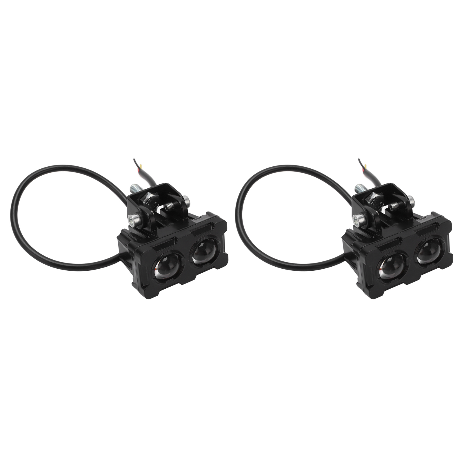 Paar Externe Led-scheinwerfer Für Motorrad, Offroad, Utv, Atv, Mit M8-befestigungsloch, Leistungsstarke Beleuchtung, Wasserabweisend.