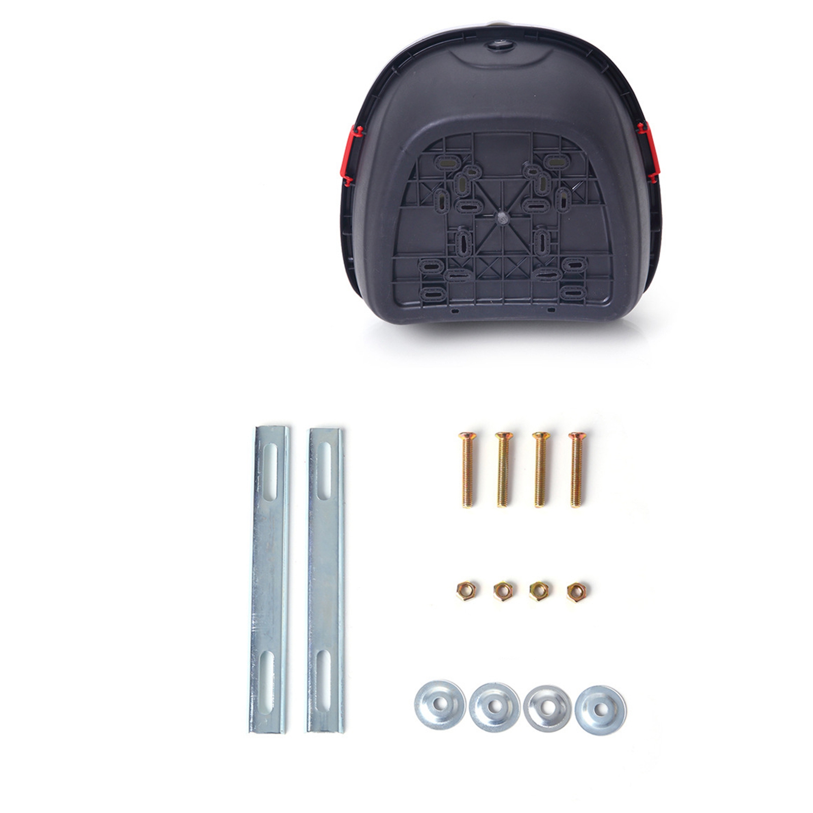 Großvolumiges Universal-topcase Für Motorrad-gepäckträger, Helm- Und Gepäckaufbewahrung, Zitronengelb, Große Größe, Kompatibel Mit Elektrorollern