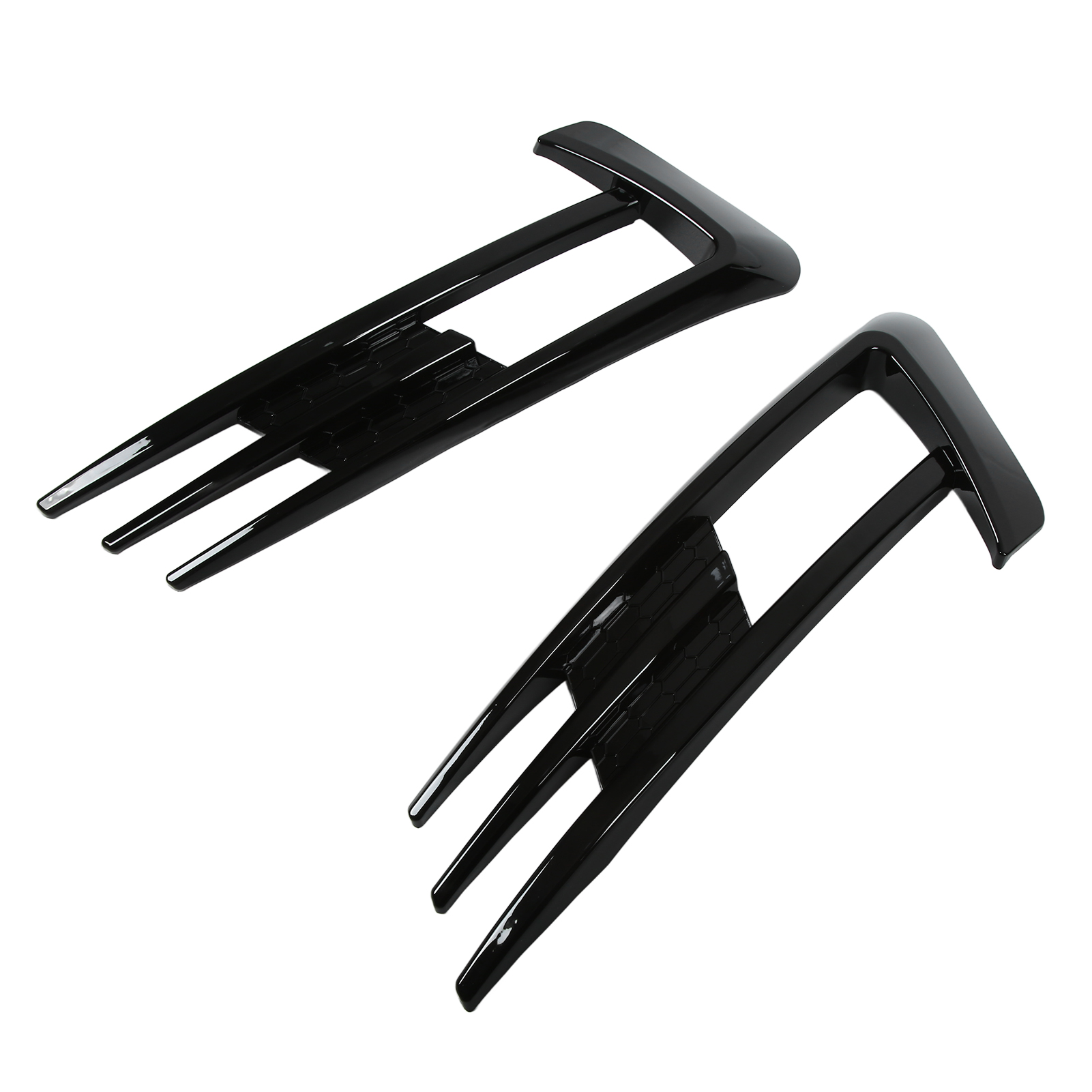 Glänzend Schwarze Nebelscheinwerferblende, Scheinwerferblenden Für Vw Golf Mk7 2014-2017, Ästhetisches Austauschset