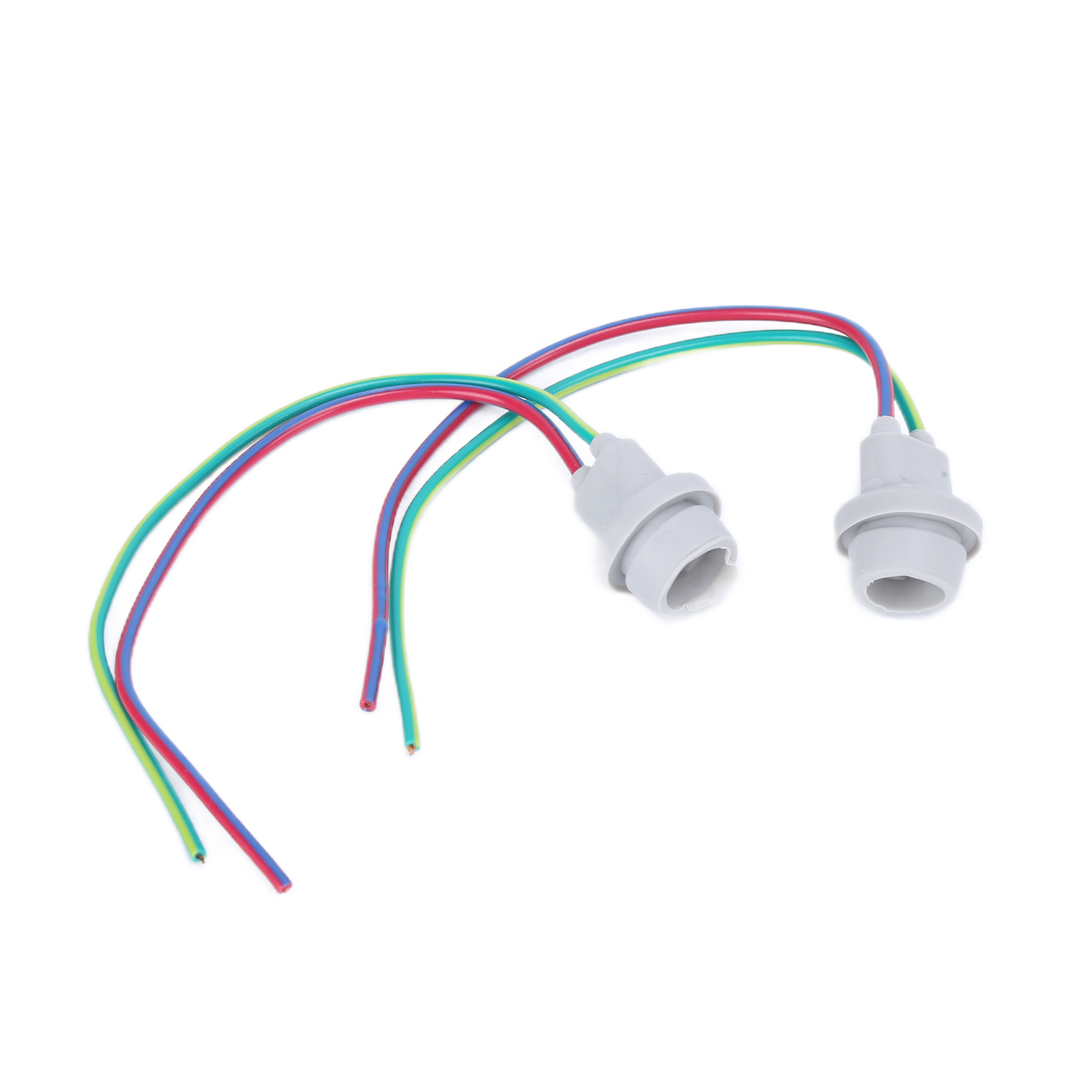 2x T10 W5w Glühlampenfassungen, Gummi- Und Glassockel, Universell Für Roller, Quads Und Atvs, Parkleuchten