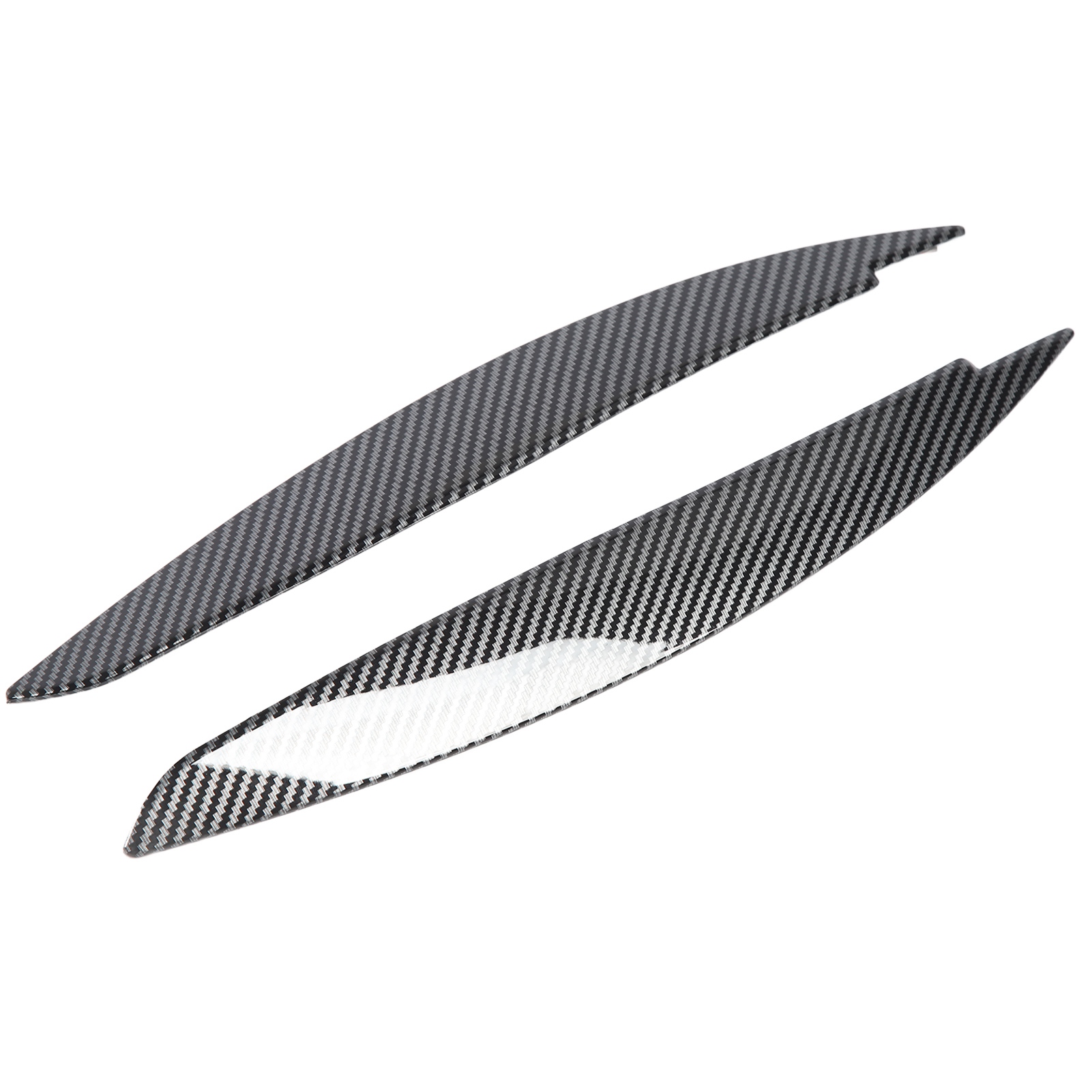 2 Stück Frontscheinwerferblenden Links Rechts Zierblenden Im Carbon-look Für 1er Bmw E81 E82 E87 E88 2006-2013