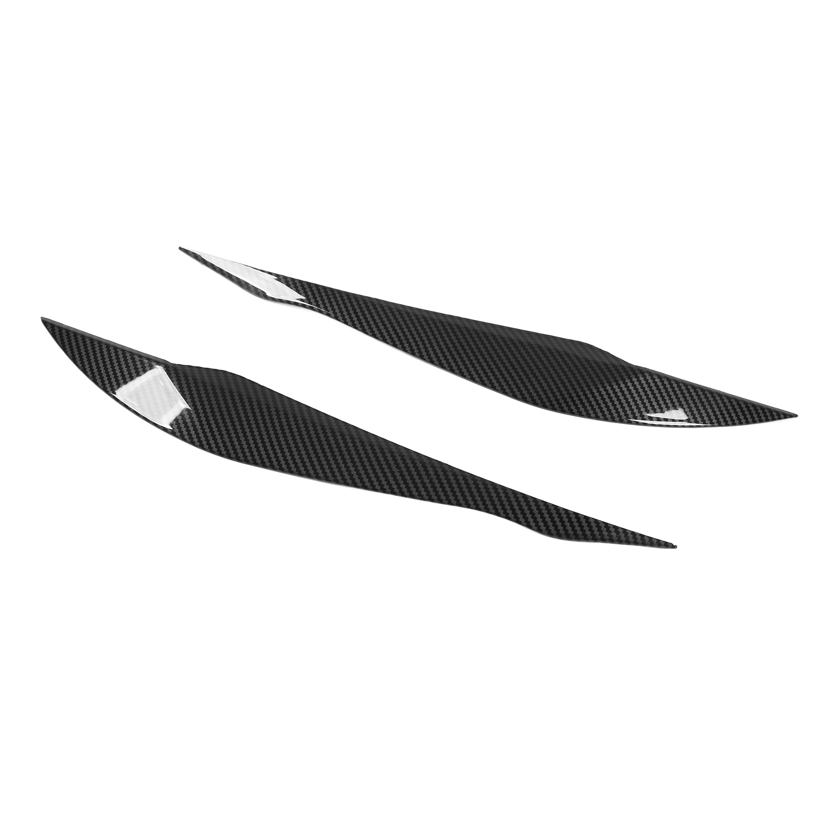 Paar Abs-scheinwerferblenden Im Carbon-look Für Bmw 3er F30 F31 (2012–2018), Ersatz-scheinwerferblenden, Schwarze Zierblenden