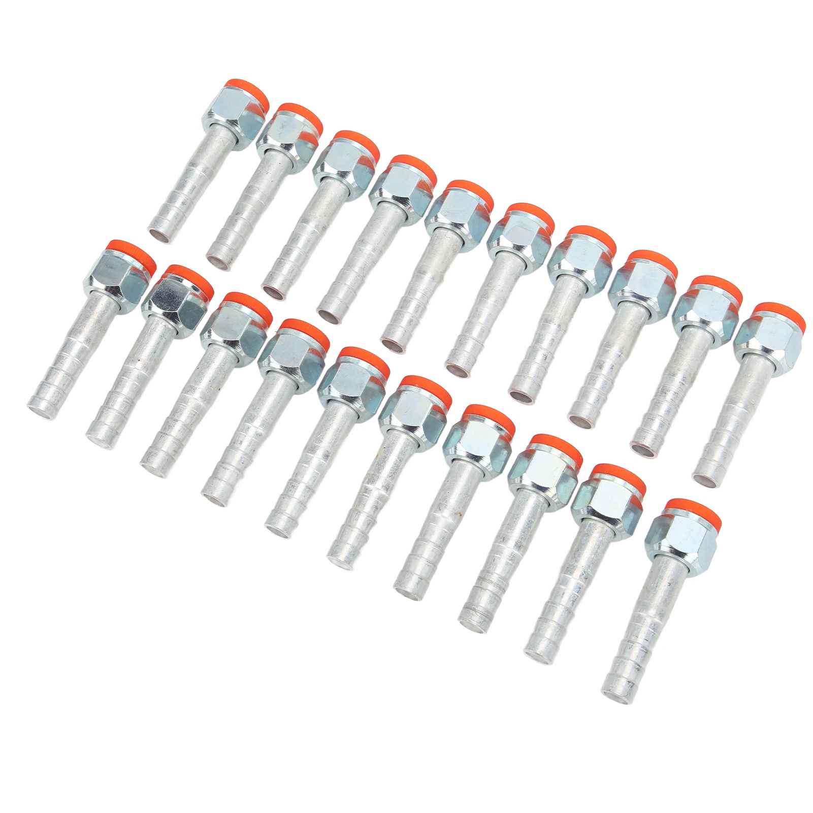 Hochfestes, Gerades Aluminium-fitting, 20 Stück, Für 5/8-zoll-universal-klimaanlagenschläuche Für Pkw Und Lkw