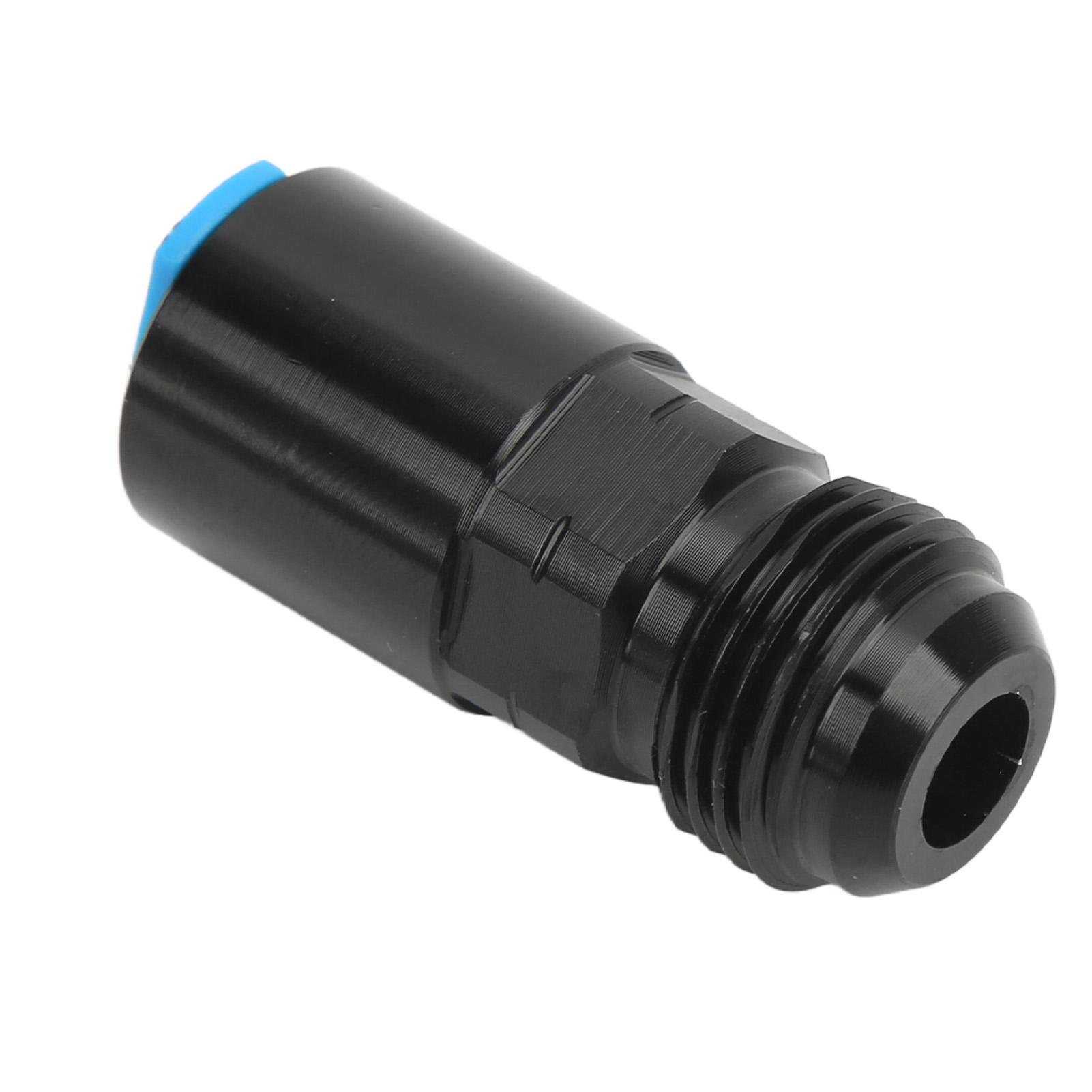 Schwarz Eloxierter Schnellanschluss Aus 6061-t6 Aluminiumlegierung, An8-3/8-zoll-druckknopf-efi-adapter, Wasserdichte Verbindung