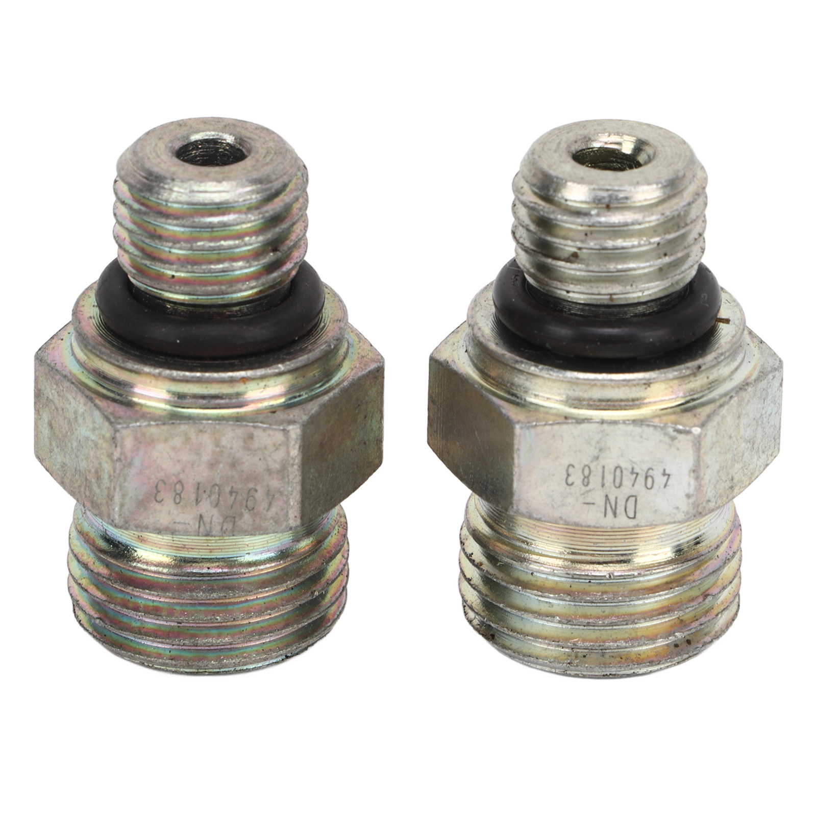 2-teiliger Turbo-ölzulaufanschluss, Metalldichtungen 4940183, Ersatz-schmierleitung Für Dodge 5.9l 24v 1998.5-2006, Hochleistungsstecker