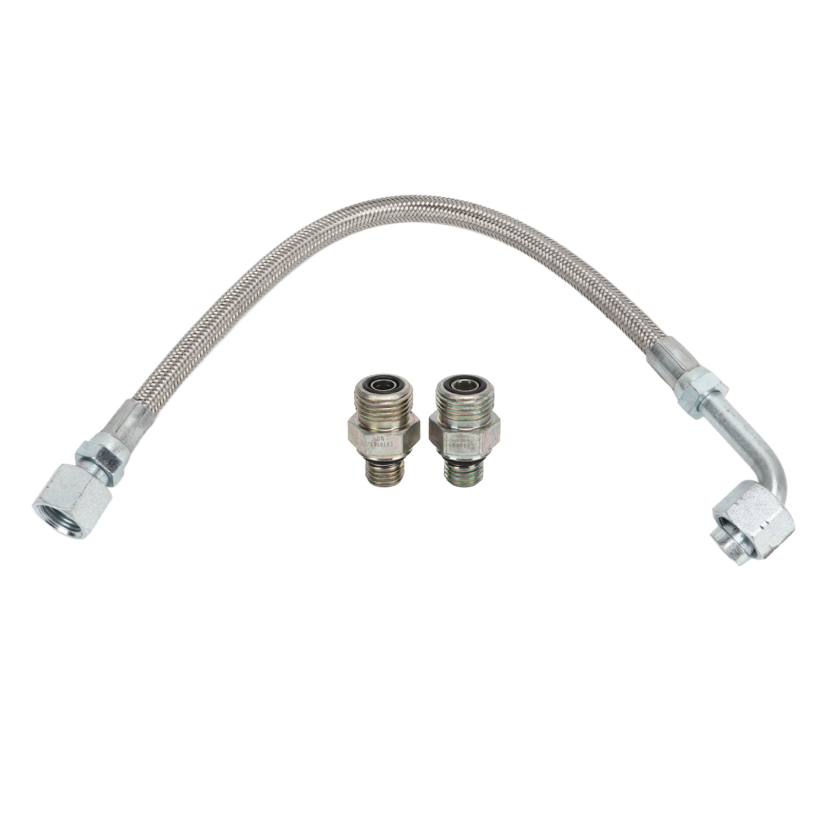 Turbo-ölzuleitung 3927911 Aus Metalllegierung, Turbinenleitung Mit Anschlussstück, Ersatzteil Für Dodge Ram 5.9l 24v 1998-2002