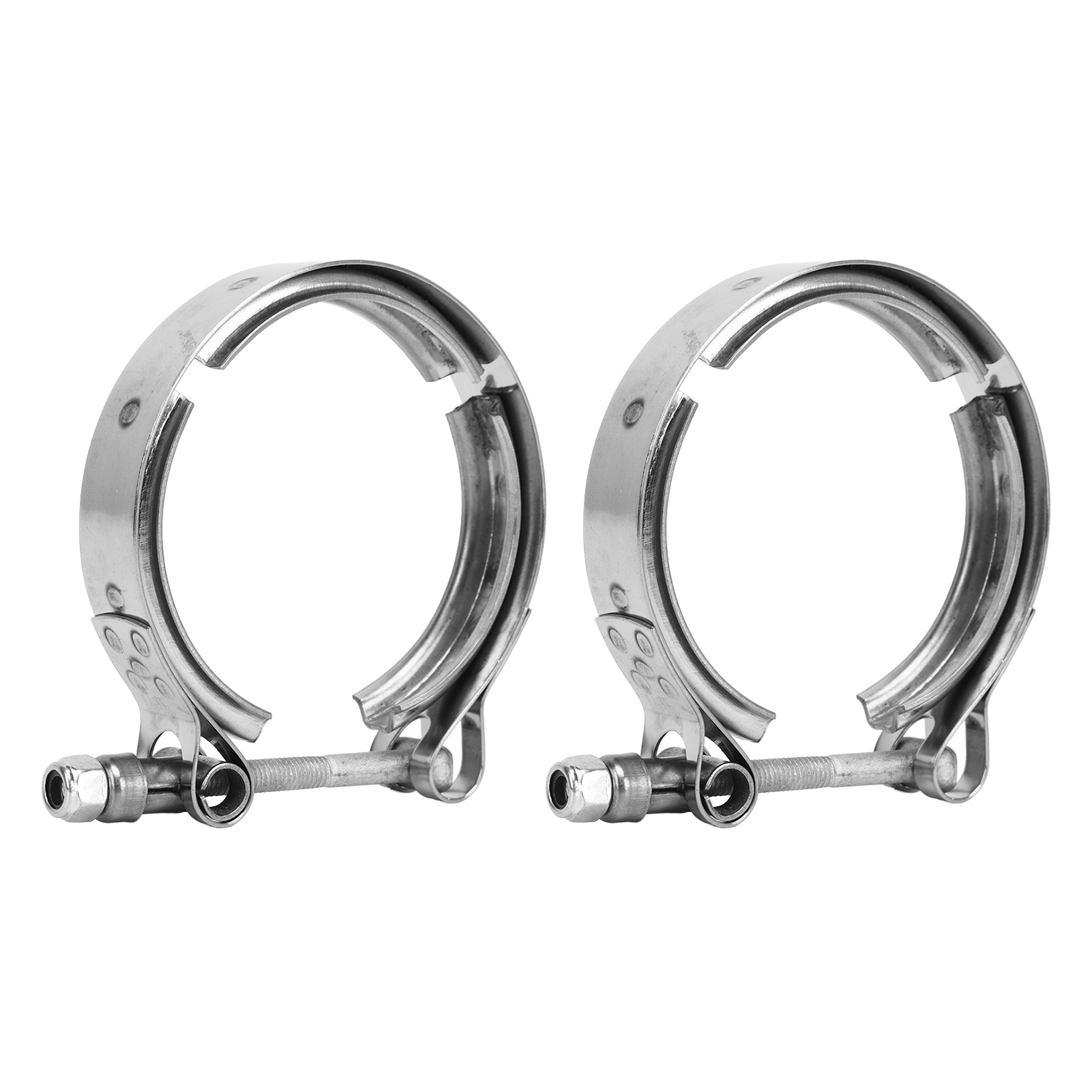 Hochtemperatur-v-förmige Turboschelle 3069053, Kompatibler Ersatz Für Cummins 5.9l, Satz Mit 2 Hochleistungs-auspuffschellen.