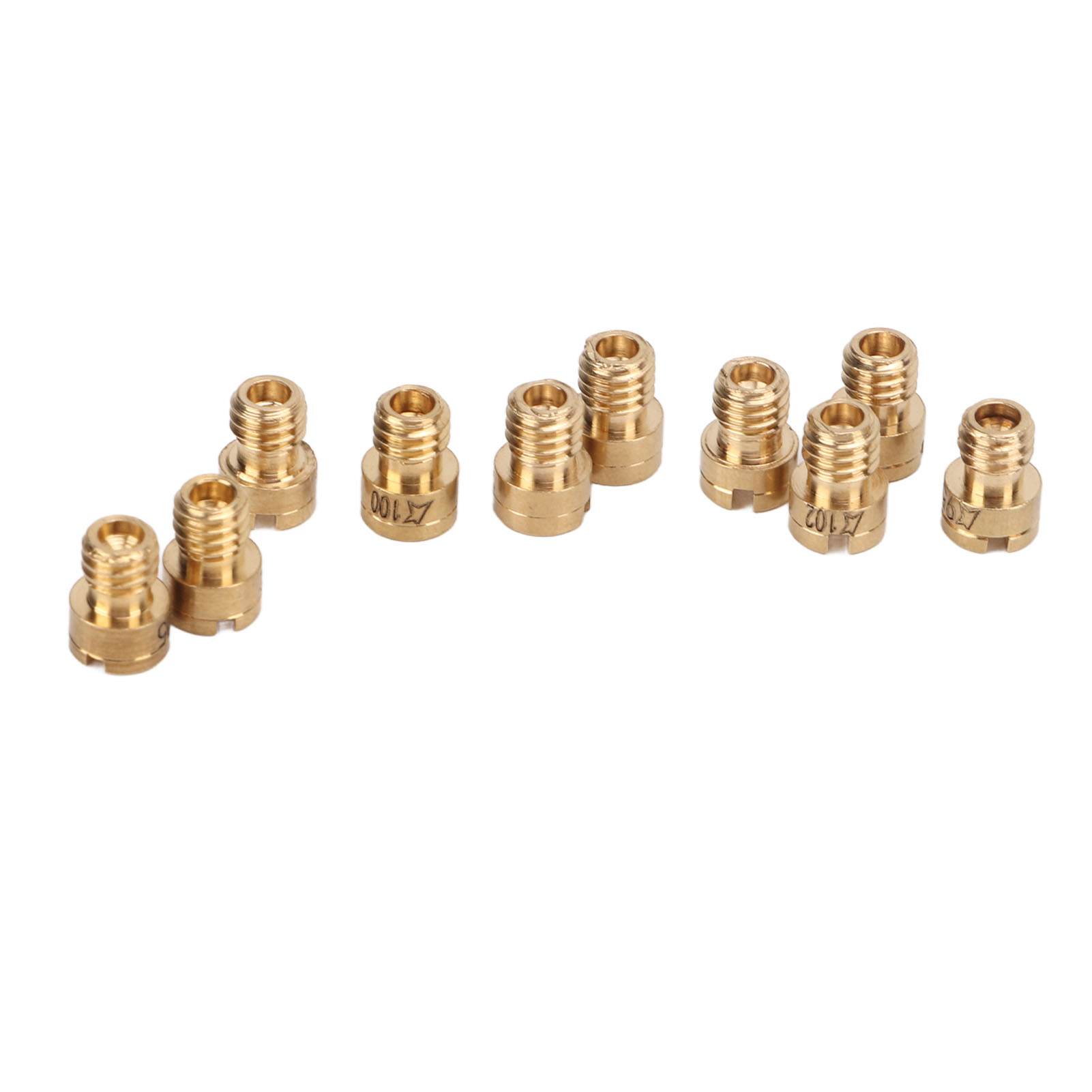 10-teilige Hauptdüsen-sets Aus Metall Für Vergaser 82-105 Für Gy6 50cc Roller 139qmb