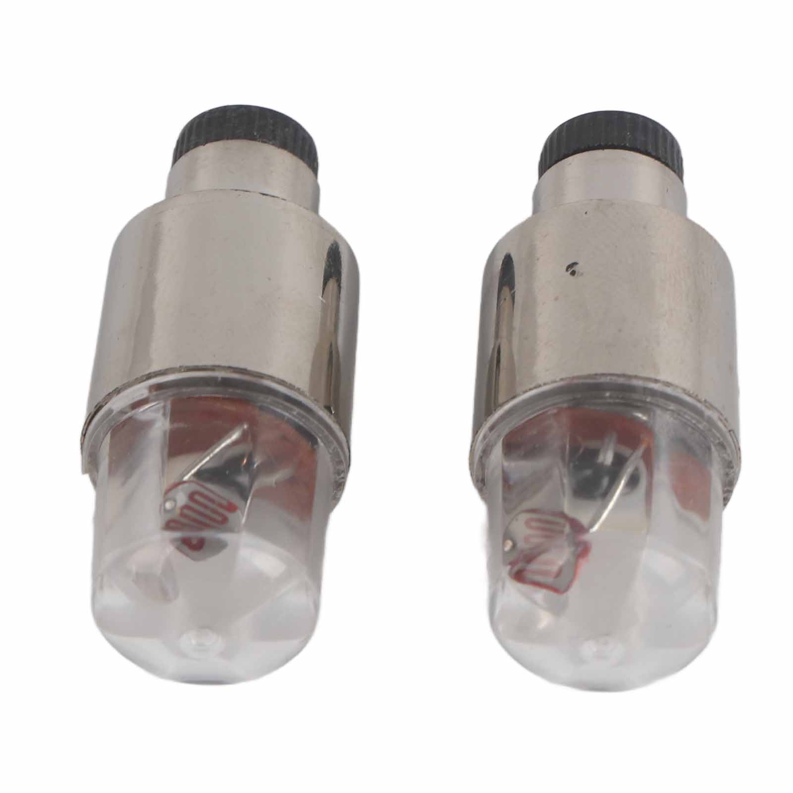 2 Radlichter Für Auto, Fahrrad, Motorrad, Reifenventilkappen, Leuchtende Speichenblitze Für Pkw, Lkw, Suv, Moped