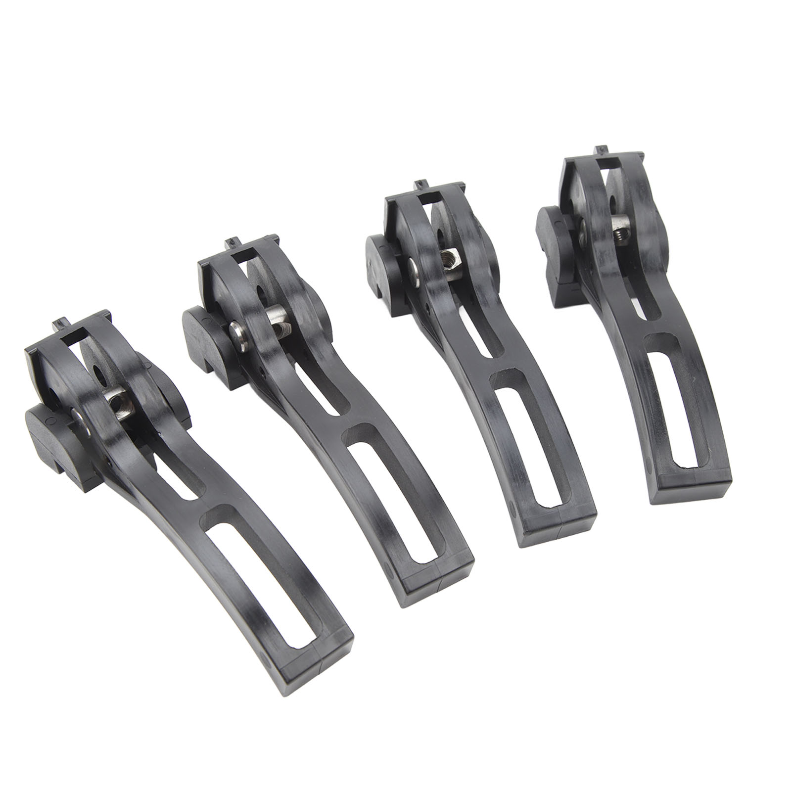 4-teiliges Ersatzclip-set Für Starre Oder Weiche Falt-ladeflächenabdeckungen Für Ford Pickups (dreifach Faltbare Plane)