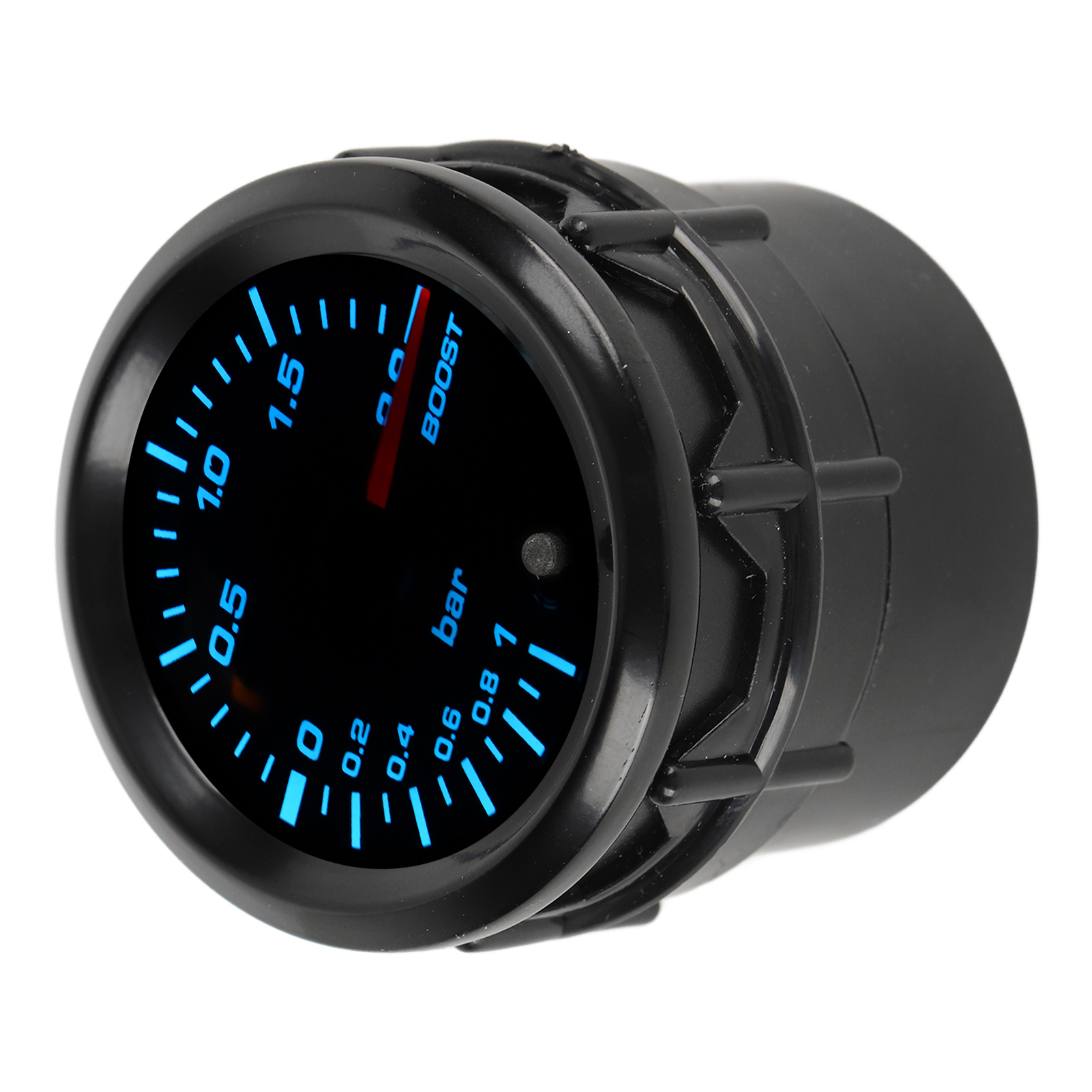 52-mm-ladedruckanzeige Mit Sensor, Zeiger, 7-farbiger Led-hintergrundbeleuchtung, Universell Für Getunte Benzinfahrzeuge, 2 Zoll