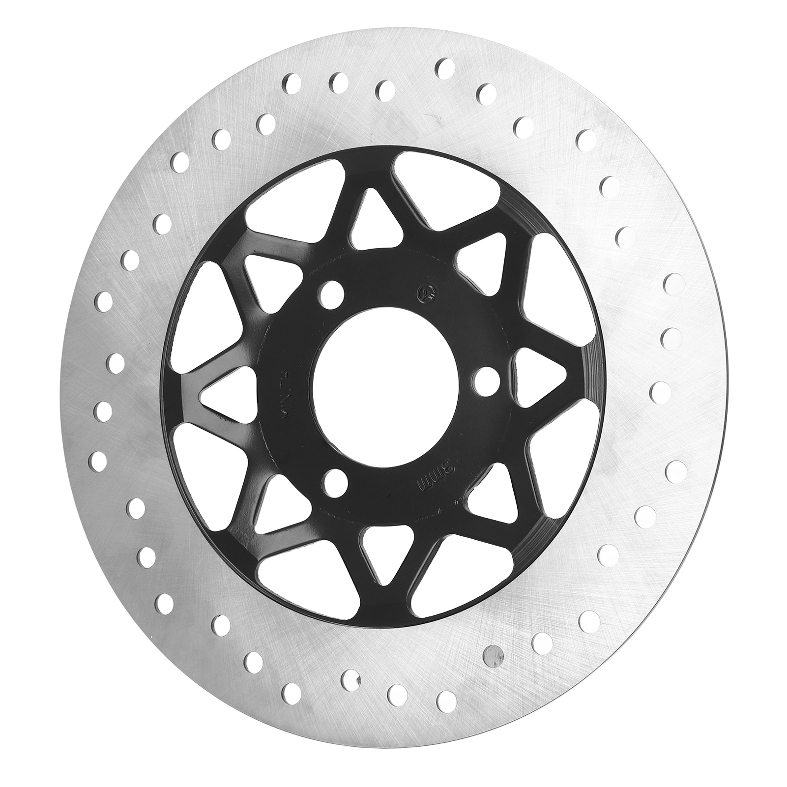 260-mm-bremsscheibe, 3-loch-bremsrotor, Präzise Passform, Reaktionsschnelles Bremsverhalten Für Motorräder Und Elektrofahrzeuge