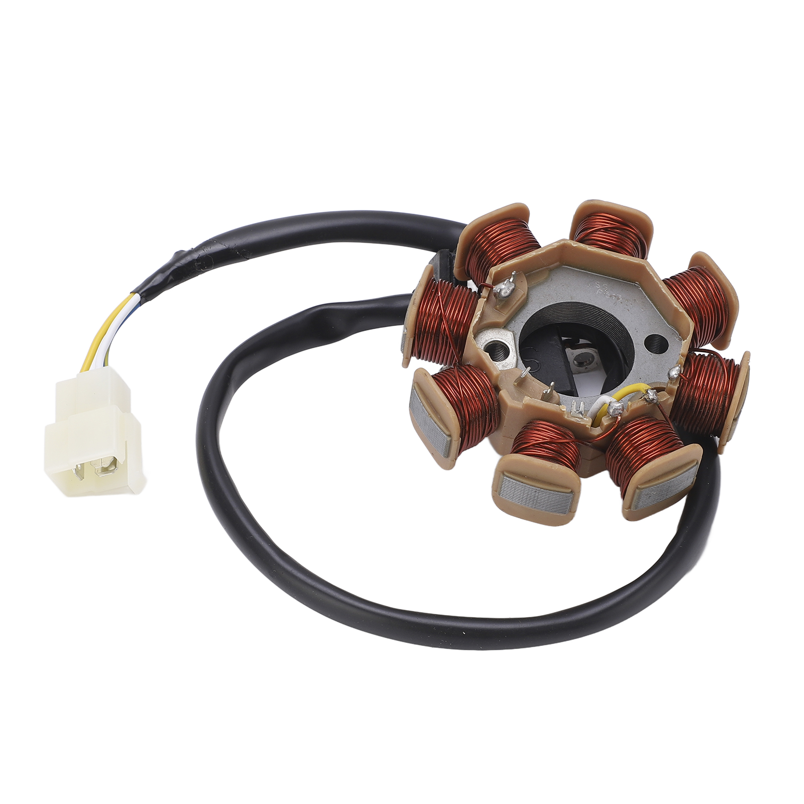 8-polige Magneto-stator-zündspule Für Gy6 50 60 80, Karts, Roller, Quads, Ssvs, Motorräder