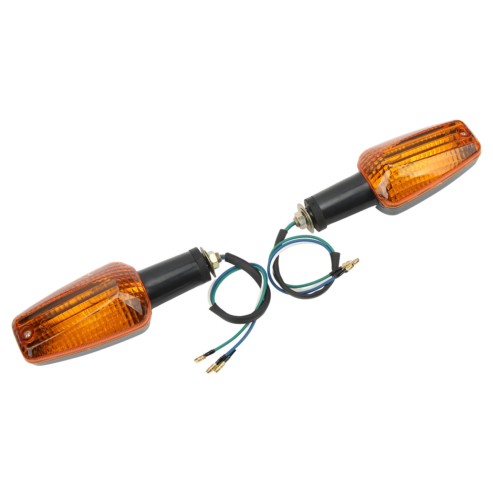 2x Ultrahelle, Wasserdichte Motorradblinker Für Cb400, Cbr929rr, Cbr954rr, Cbr600f4i, Schwarz/gelb, Signalleuchten