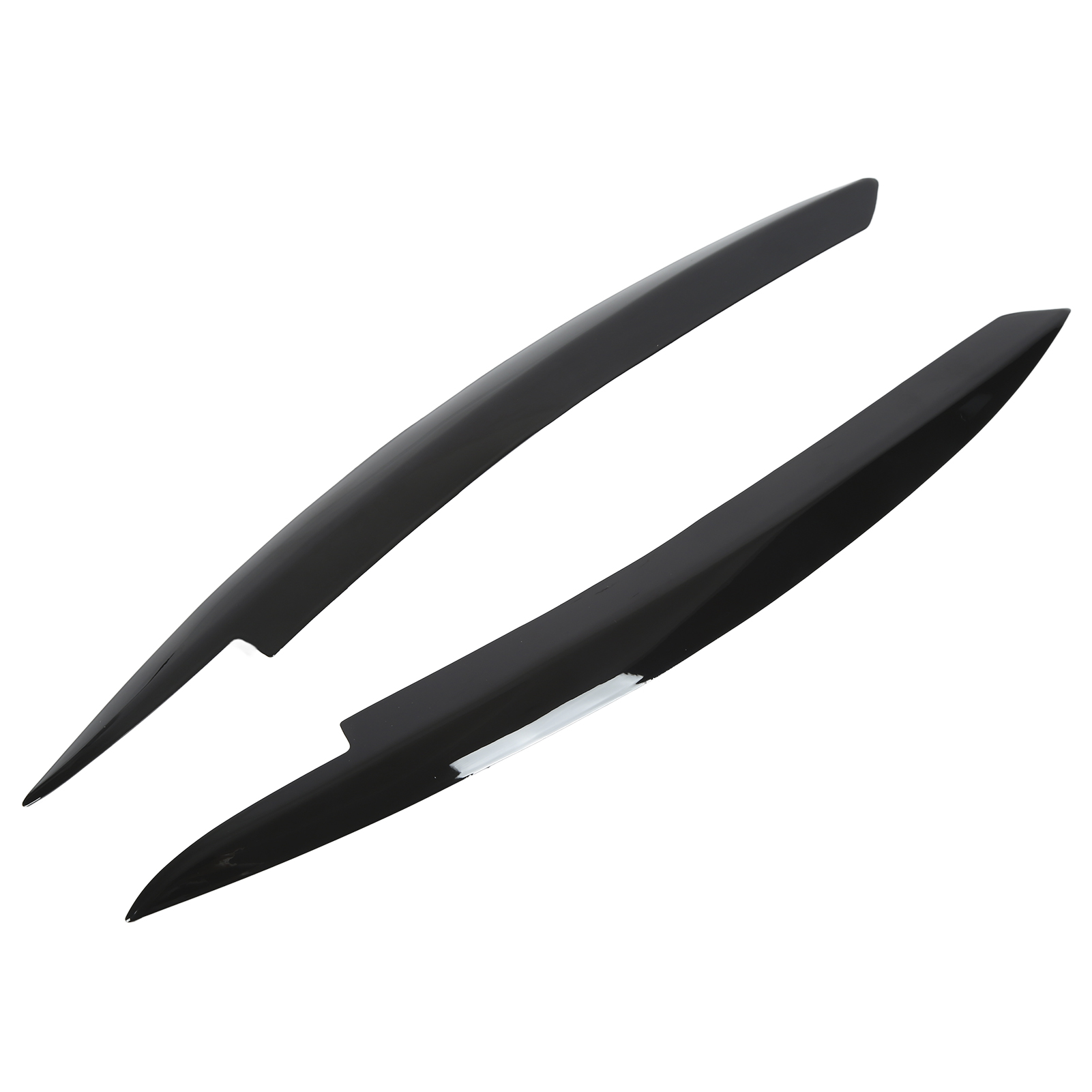 Paar Glänzend Schwarze Scheinwerferblenden, Links Und Rechts, Tuning-ersatzteile Für Vw Golf 6 Mk6 2008-2012