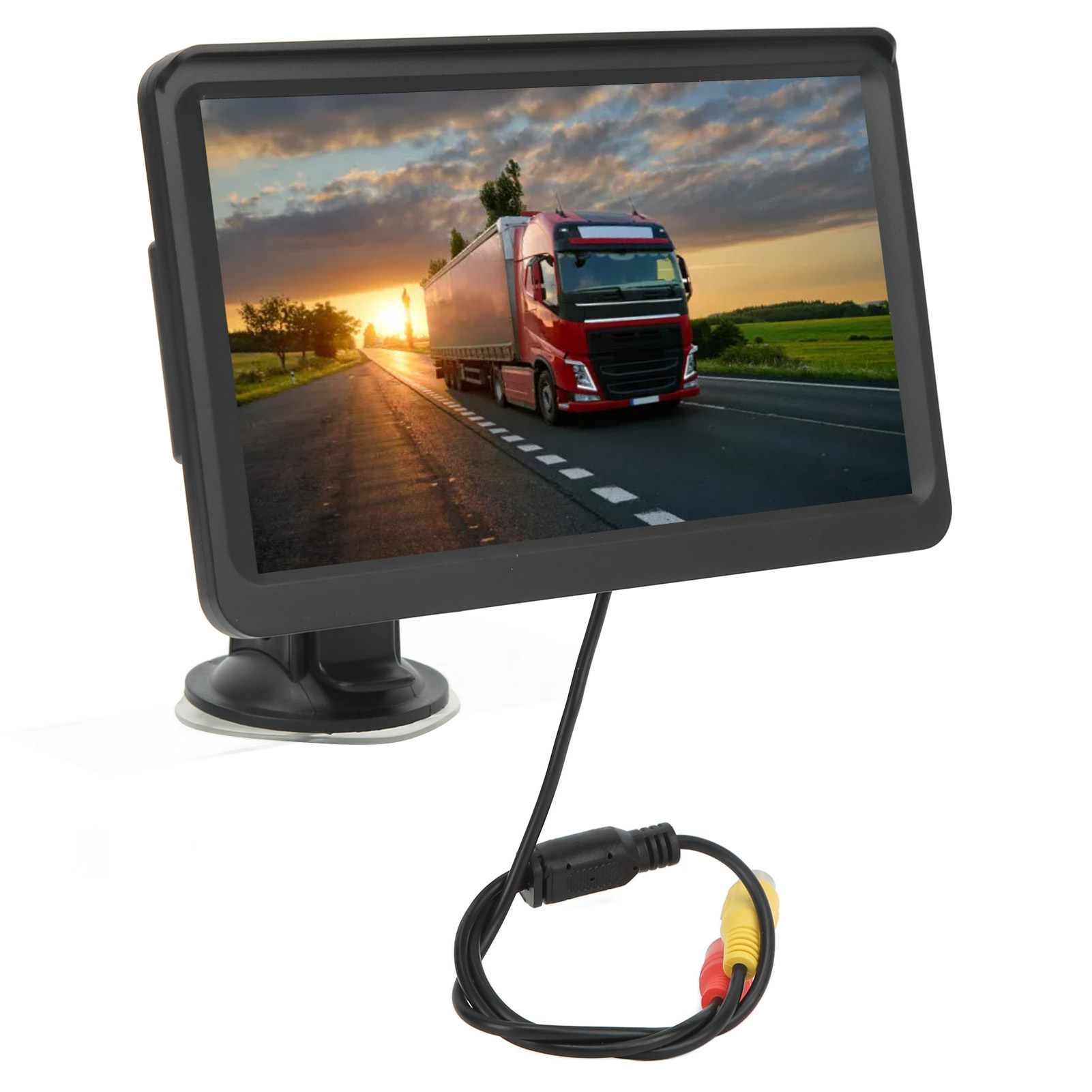 7-zoll-rückfahrkamera-set Mit 18 Leds Und Nachtsichtfunktion, Parküberwachung Für Pkw, Lkw, Transporter Und Suv