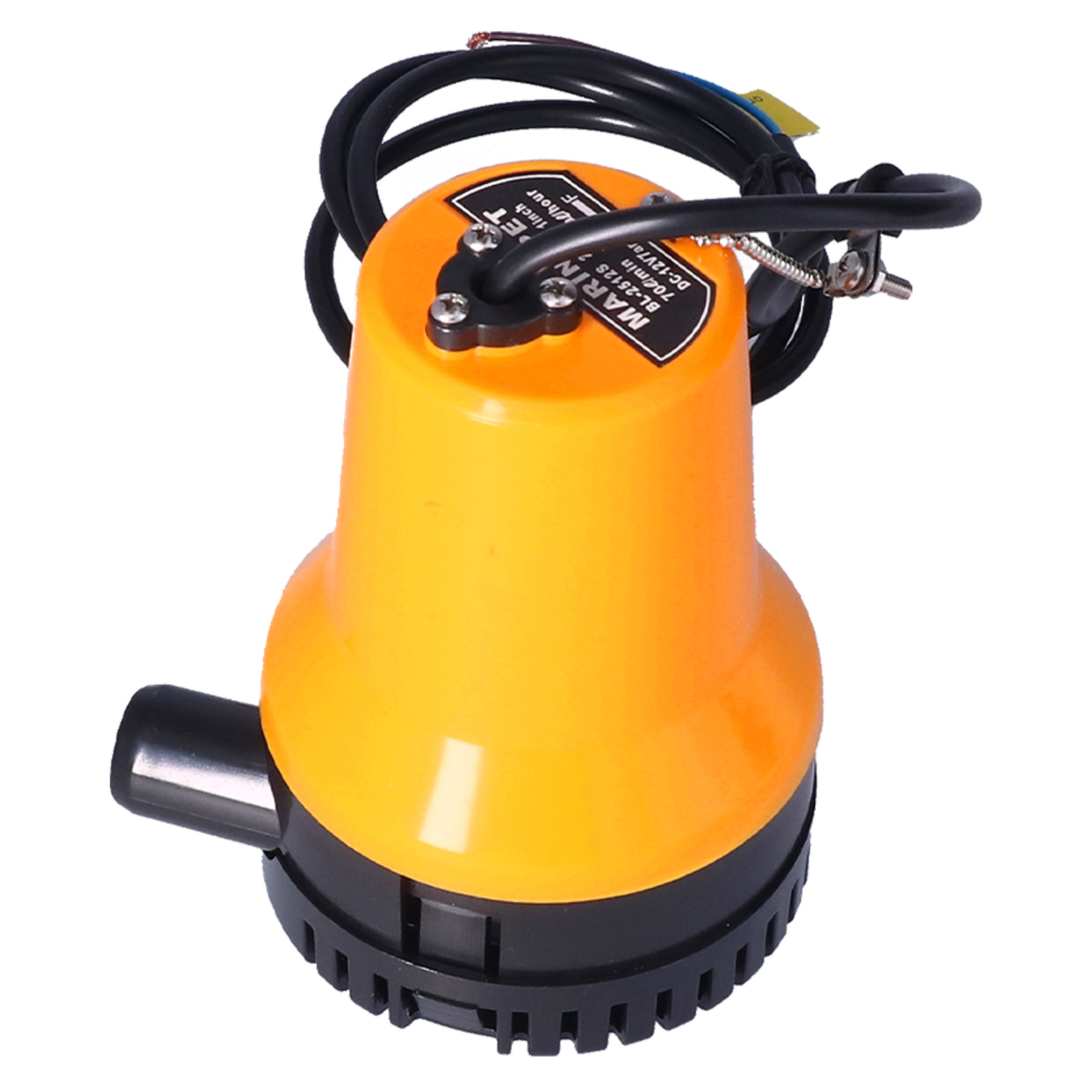 12v 5400rpm Marine-tauchbilgepumpe, Horizontale Welle, Laufradblatt, Wasserdichter Elektromotor, Bootseinsatz, Hohe Leistung.
