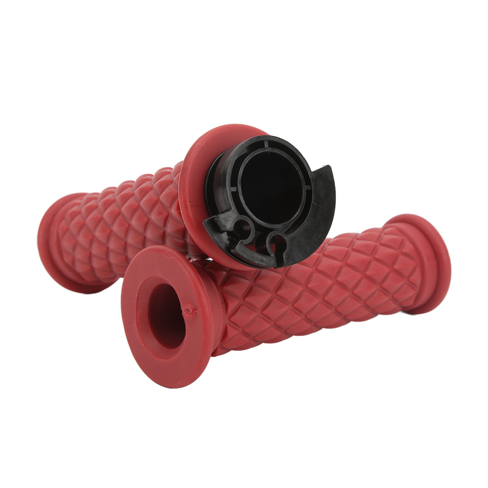 22-mm-lenkergriffe, Universelle Komfortgriffe Für Gy6 50ccm, 80ccm, 125ccm Und 150ccm Roller, Rot, Paar Rutschfeste Griffe