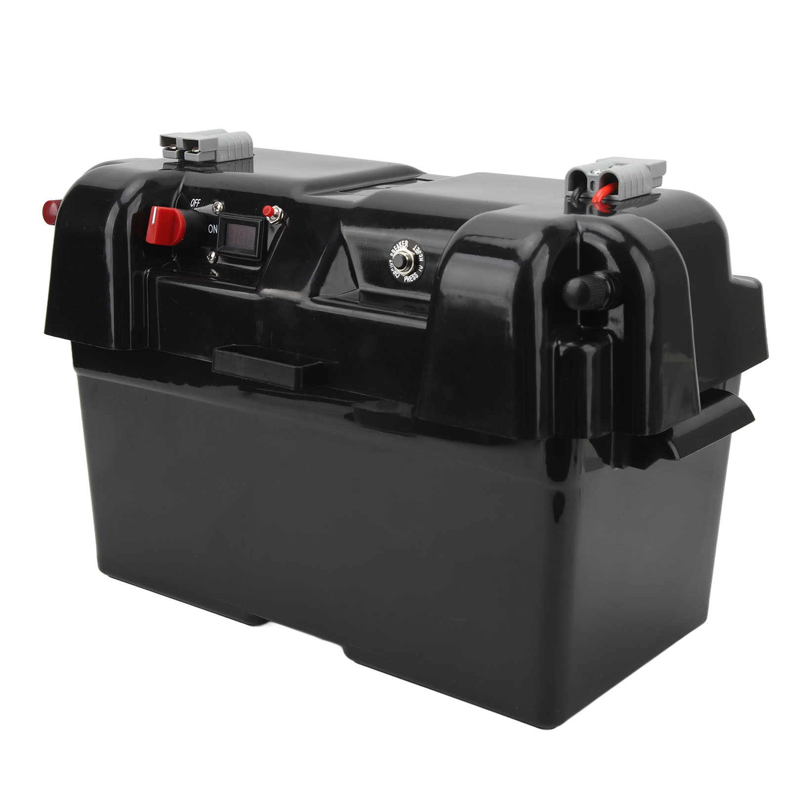 12v Marine-batterieladegerät Mit Zwei Usb-anschlüssen, Schnellanschluss, Spannungsanzeige Und Intelligenter Box Für Wohnmobile, Suvs Und Atvs