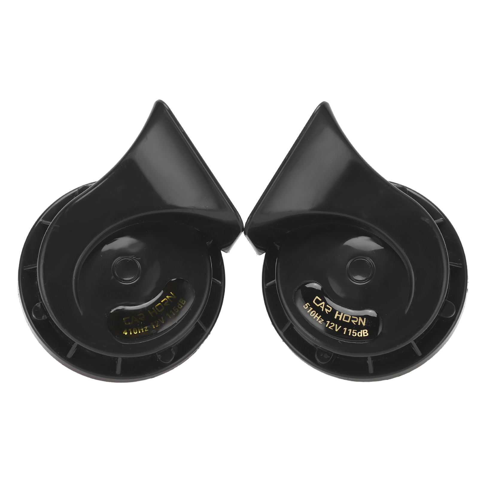 2er-pack 12v 115db Universal-spiralhupe Für Auto, Motorrad, Boot